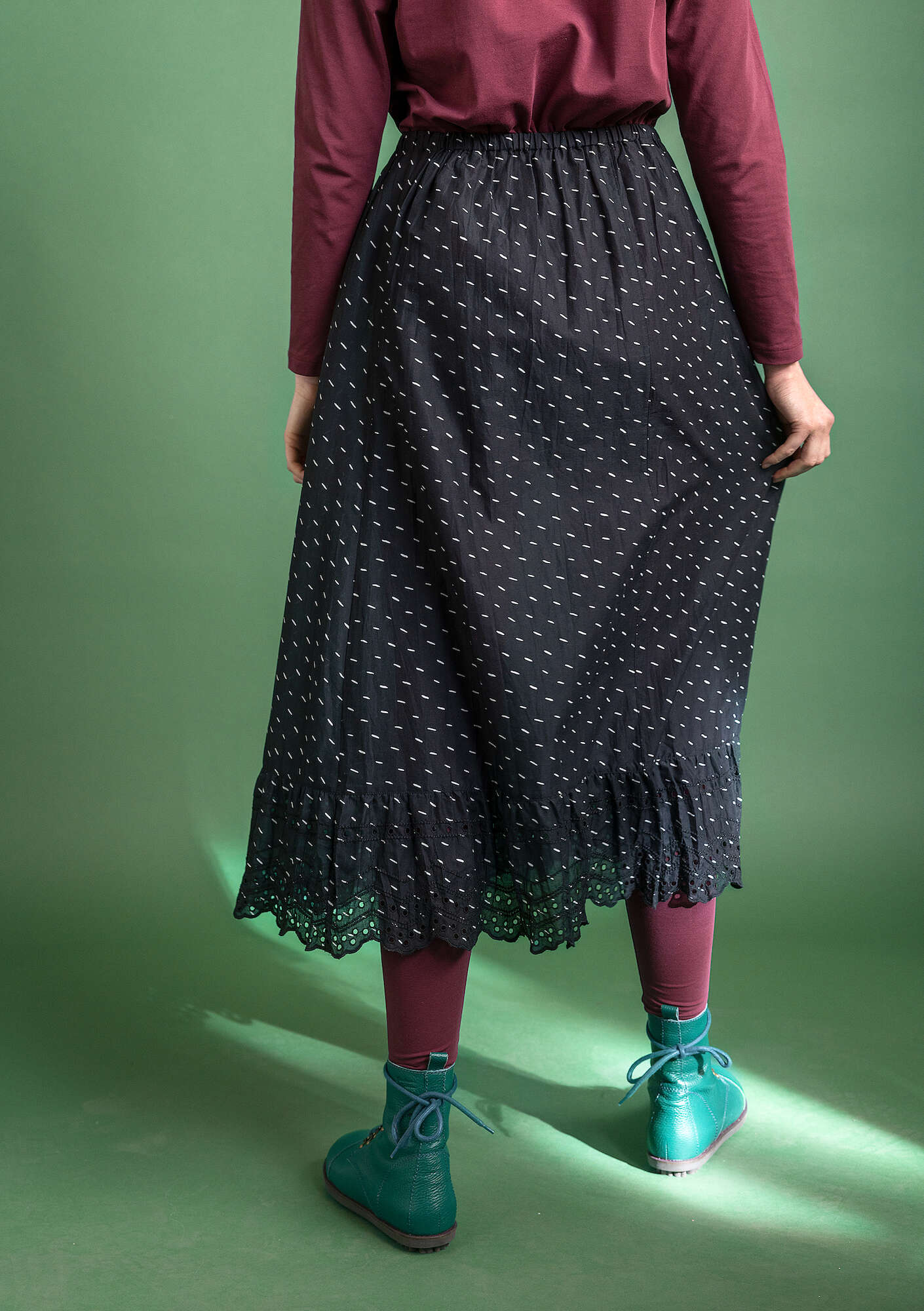 "Luna" woven organic cotton underskirt