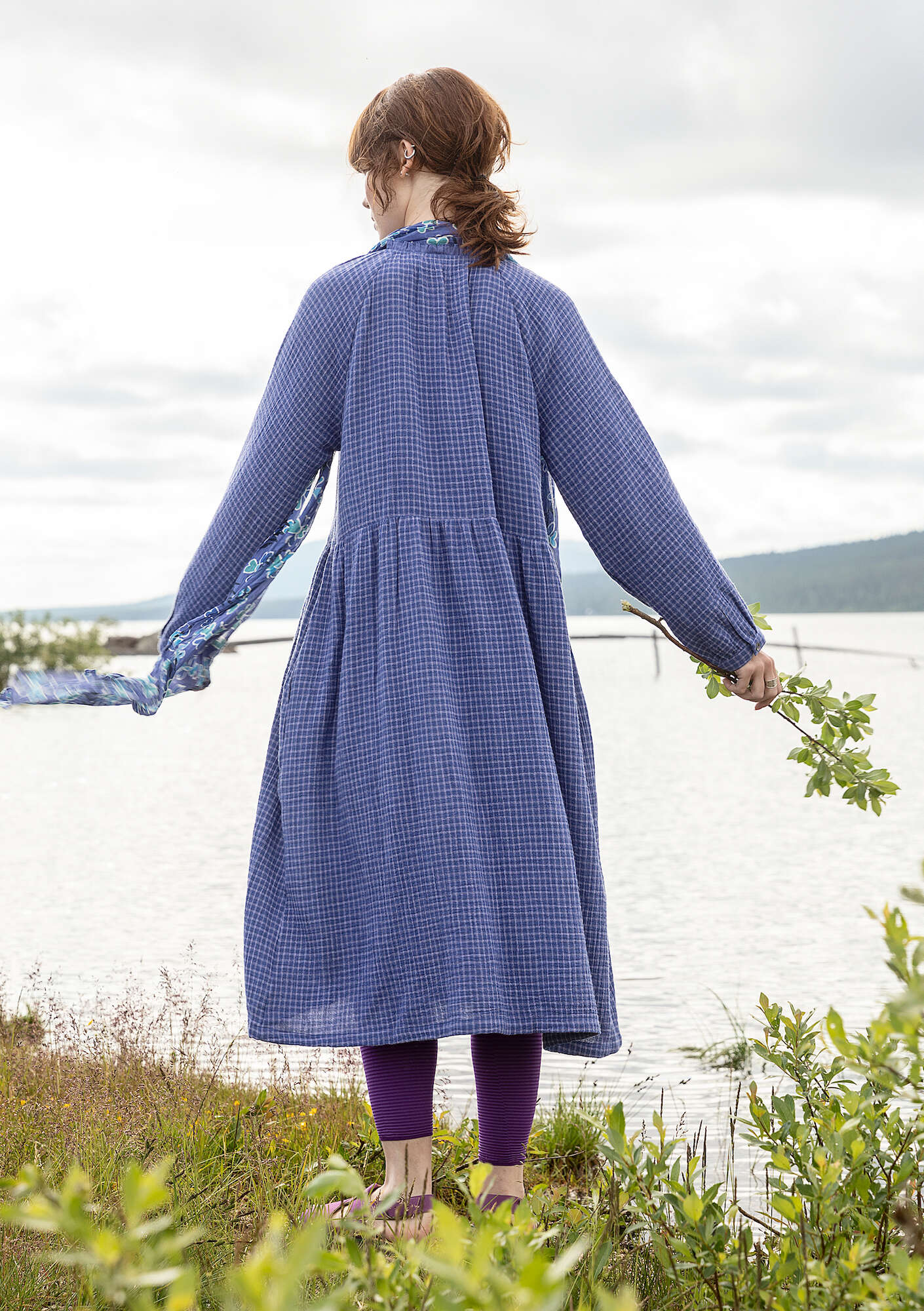 "Ottilia" woven organic cotton dress
