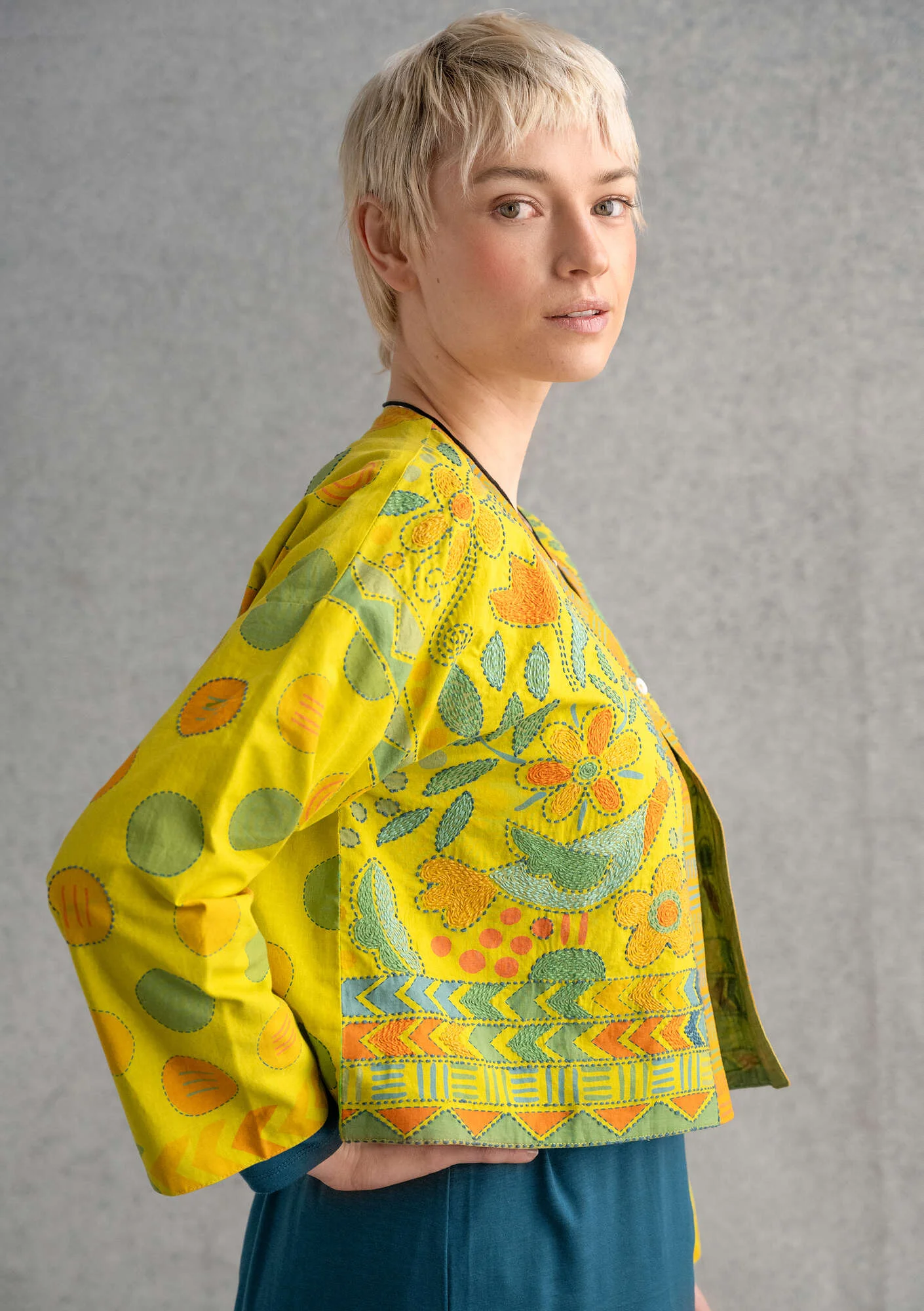 "Calcutta" organic cotton jacket