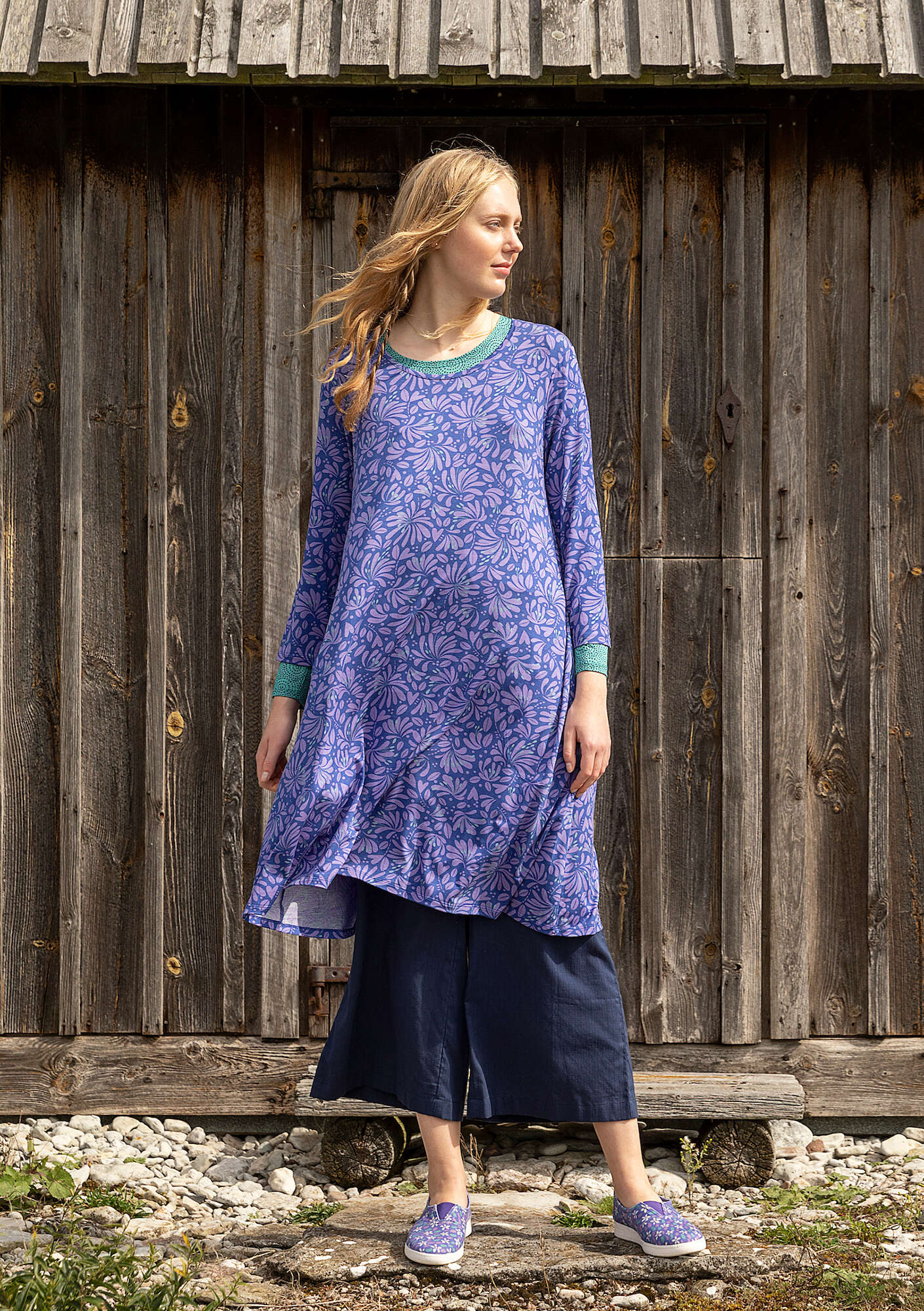 ÖStrandäng" lyocell/elÖstane jersey dress