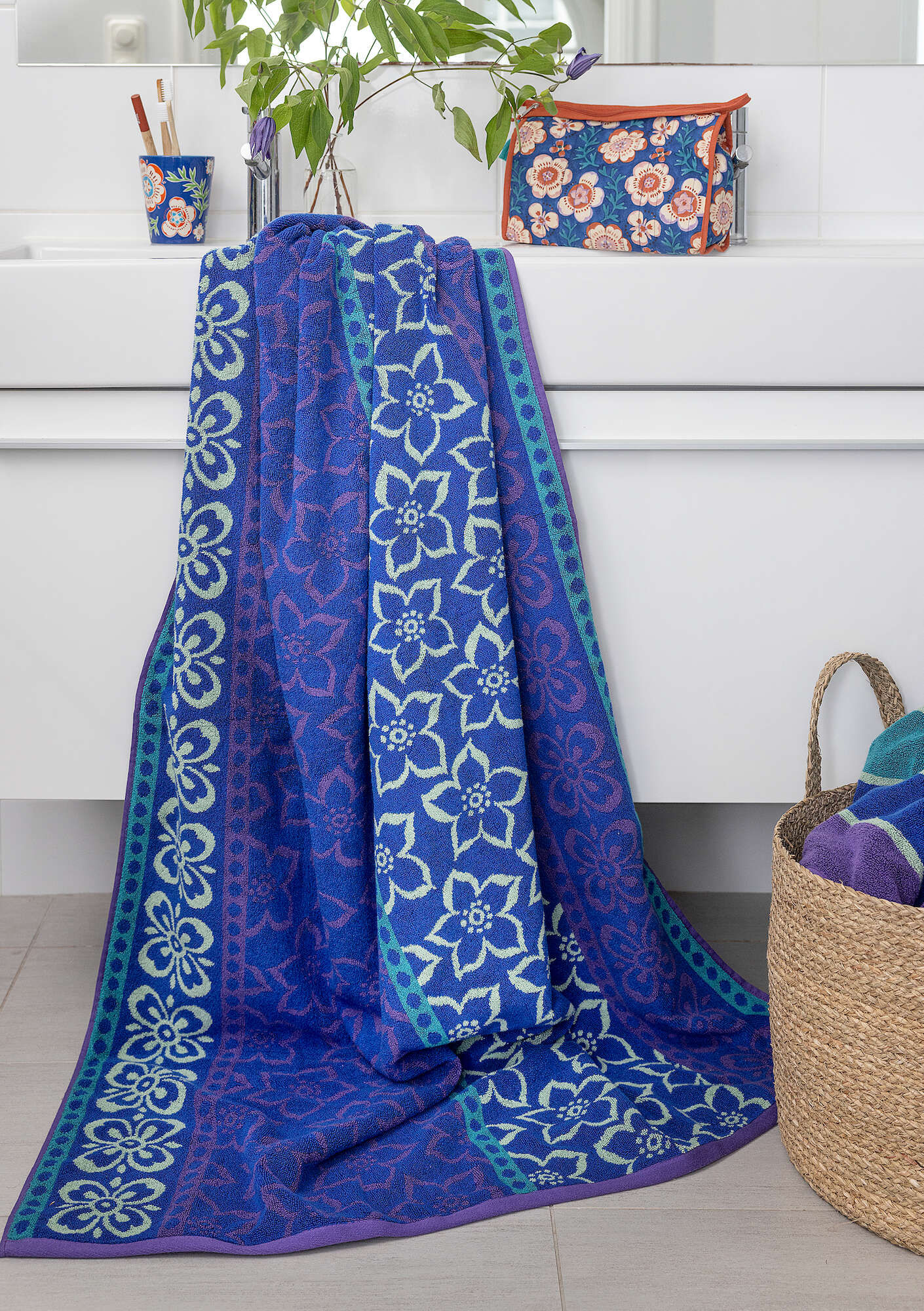 Östars" organic cotton bath sheet