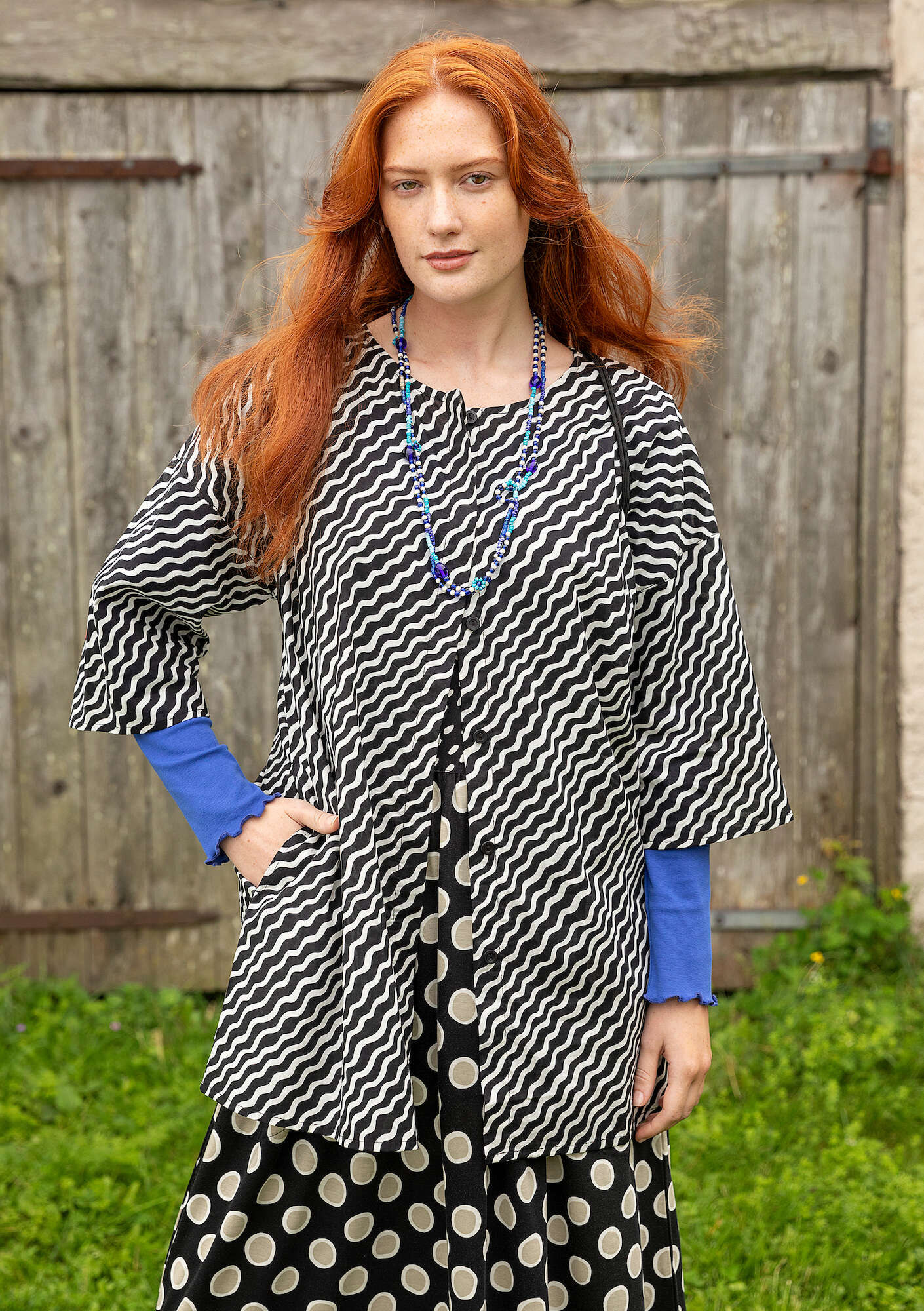 "Krusa" organic cotton blouse