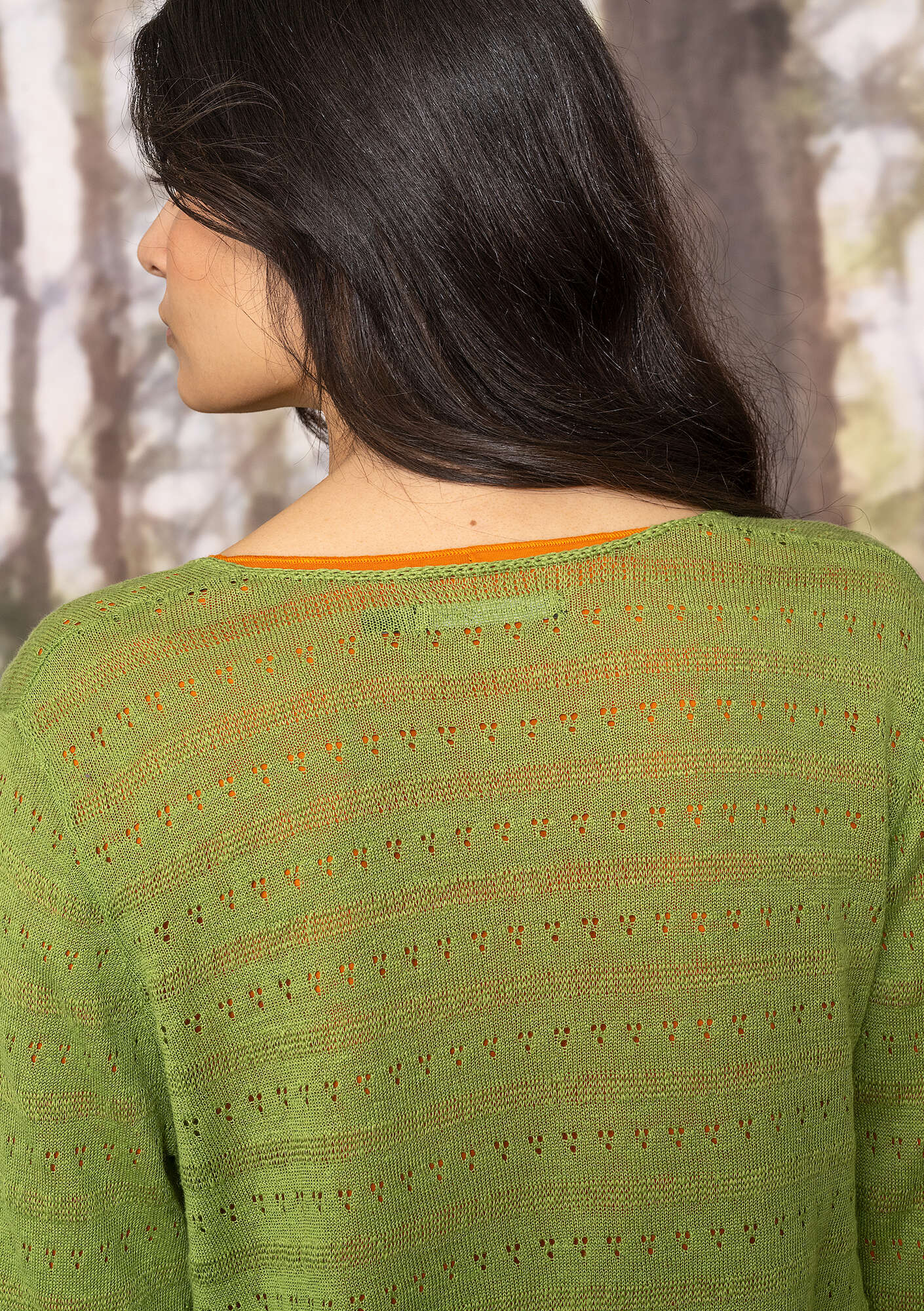 Pointelle-knit cardigan?