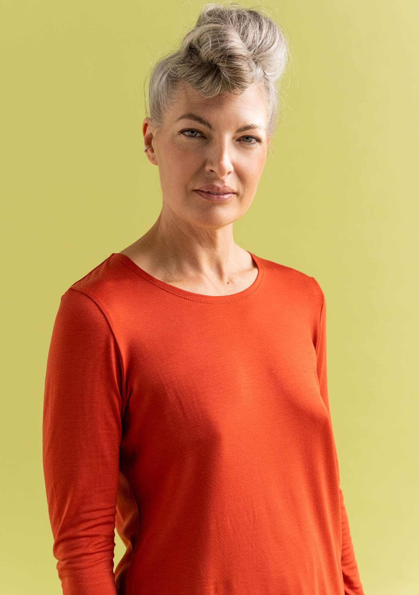 "Ada" lyocell/elÖstane jersey top