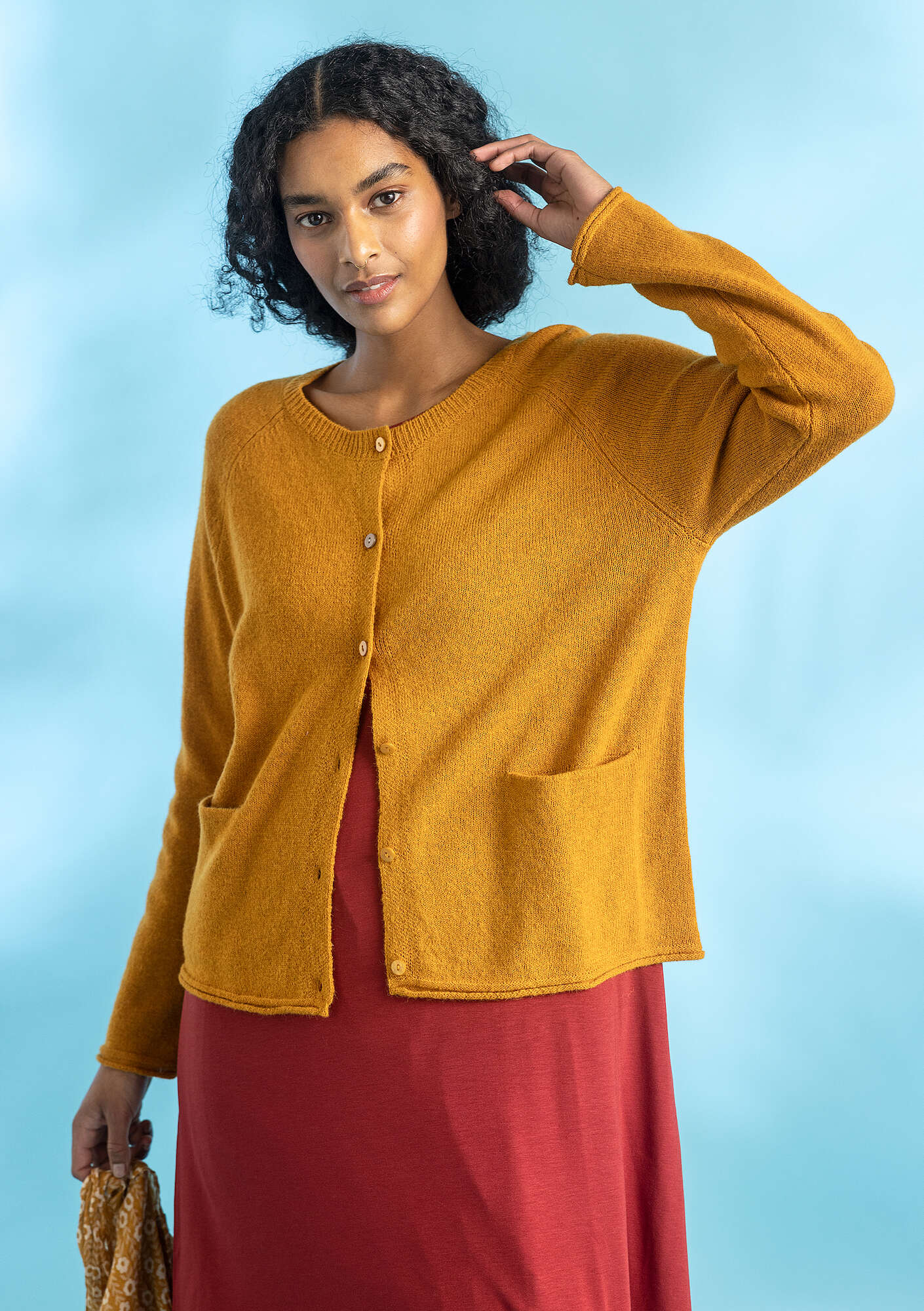 Wool cardigan