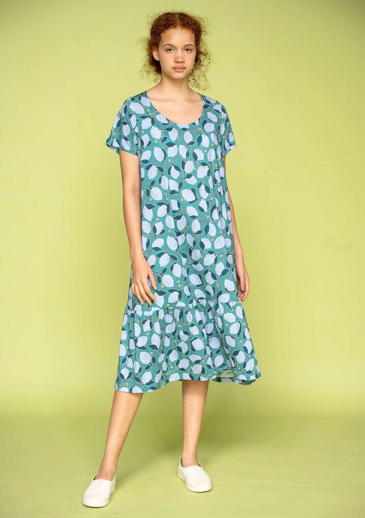 "Luisa" organic cotton jersey dress