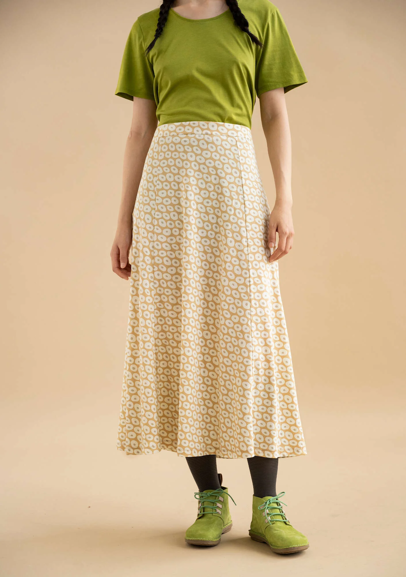 "Billie" organic cotton/modal jersey skirt
