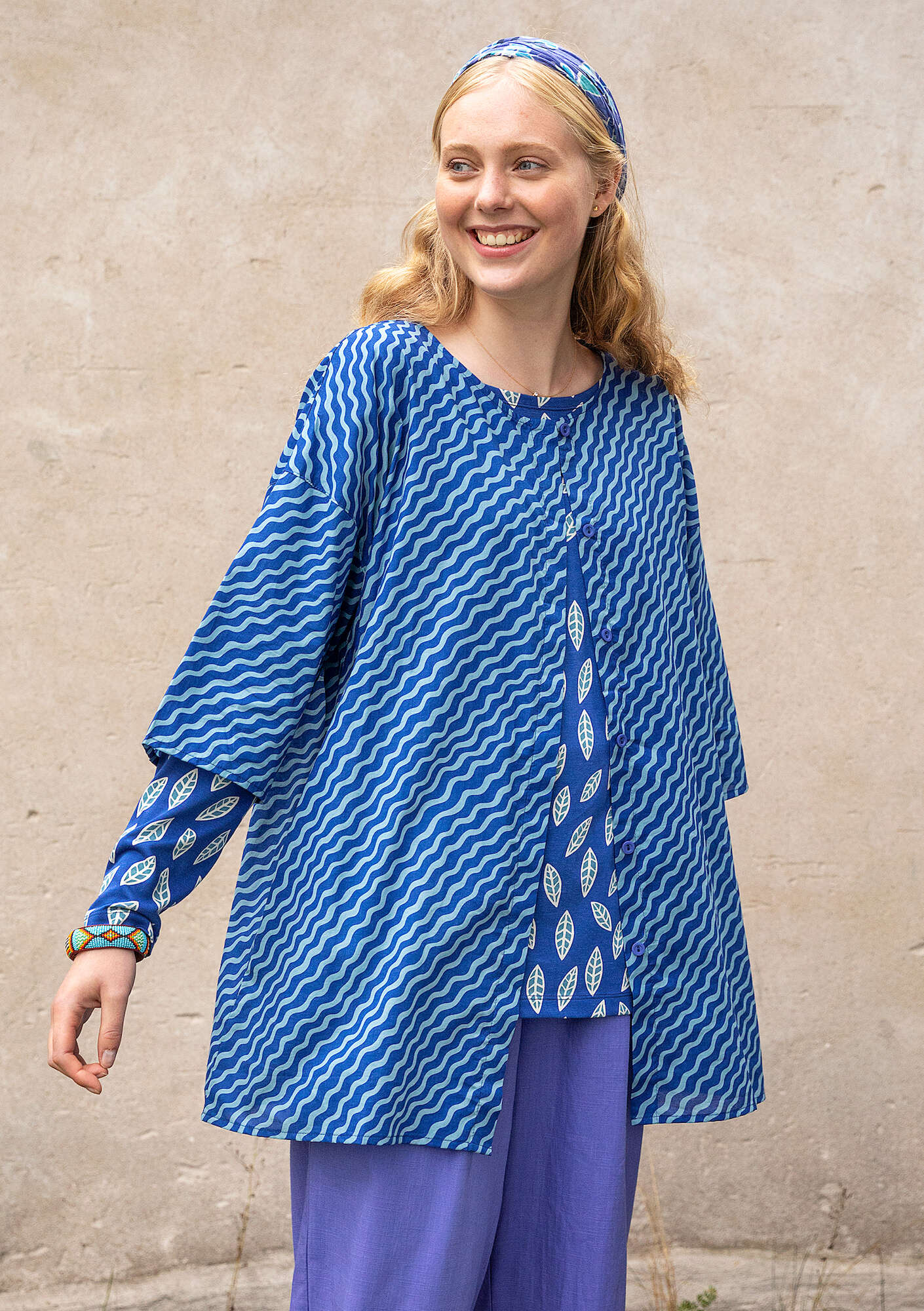 "Krusa" organic cotton blouse