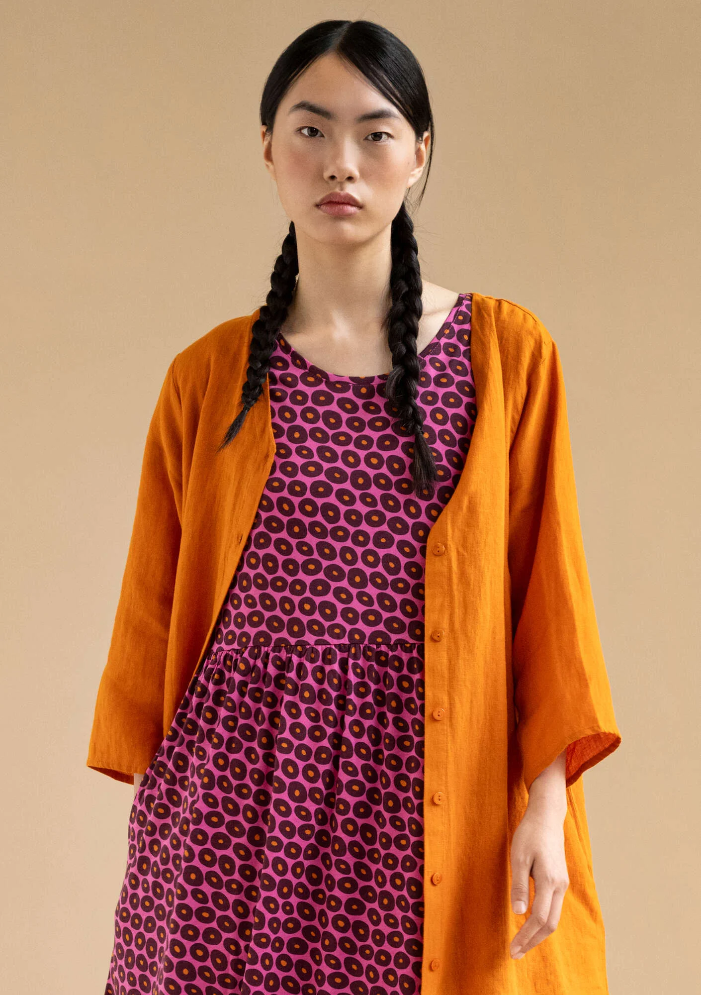 "Billie" organic cotton/modal jersey dress