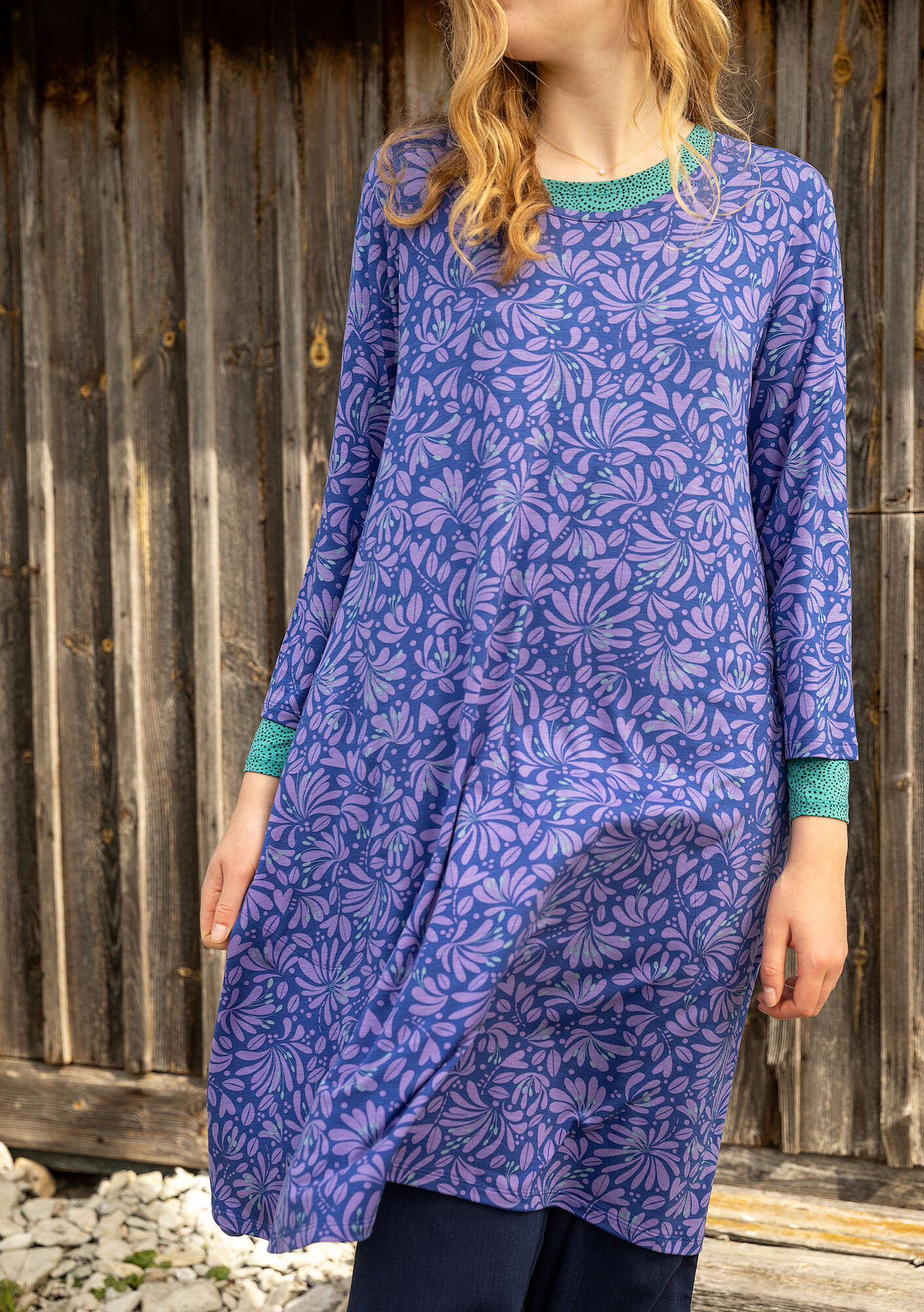 ÖStrandäng" lyocell/elÖstane jersey dress