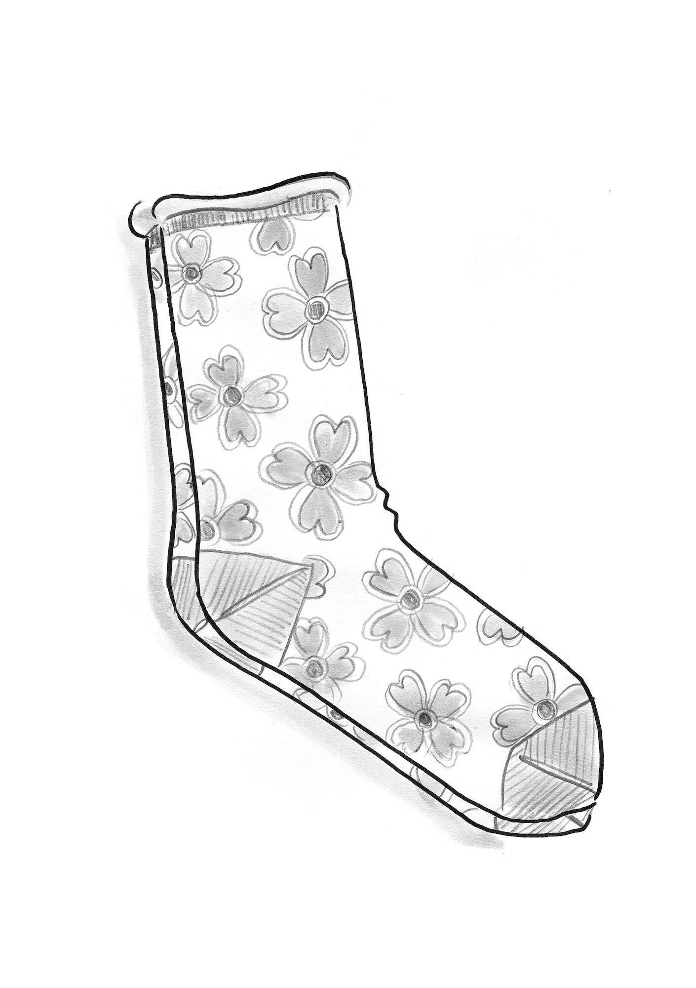 "Peggy" organic cotton socks