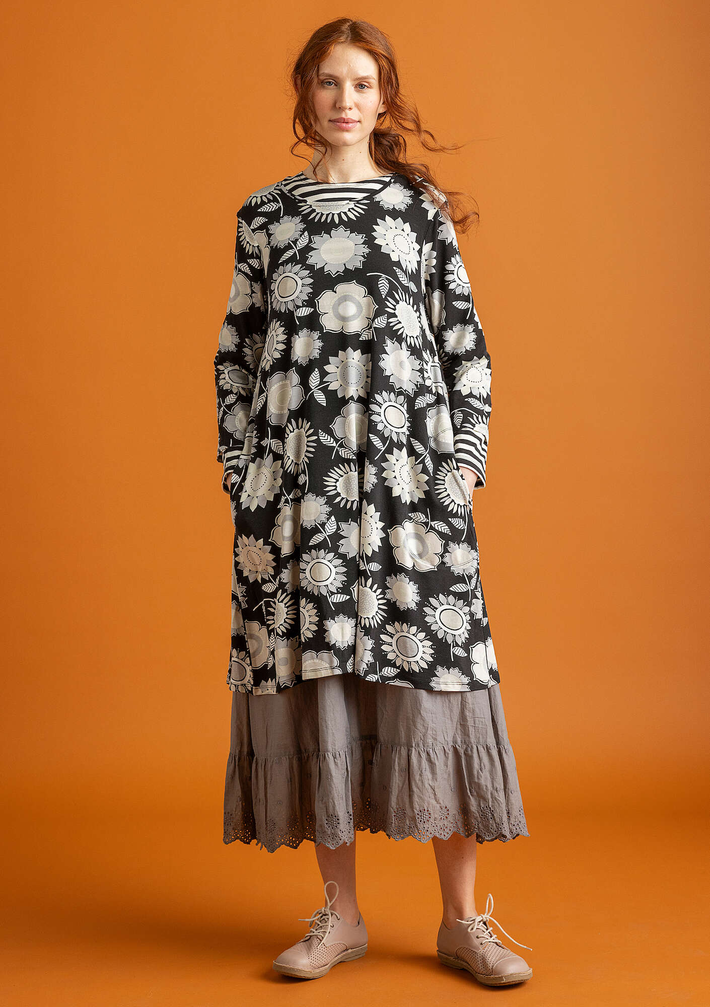"Sunflower" lyocell/elÖstane jersey dress