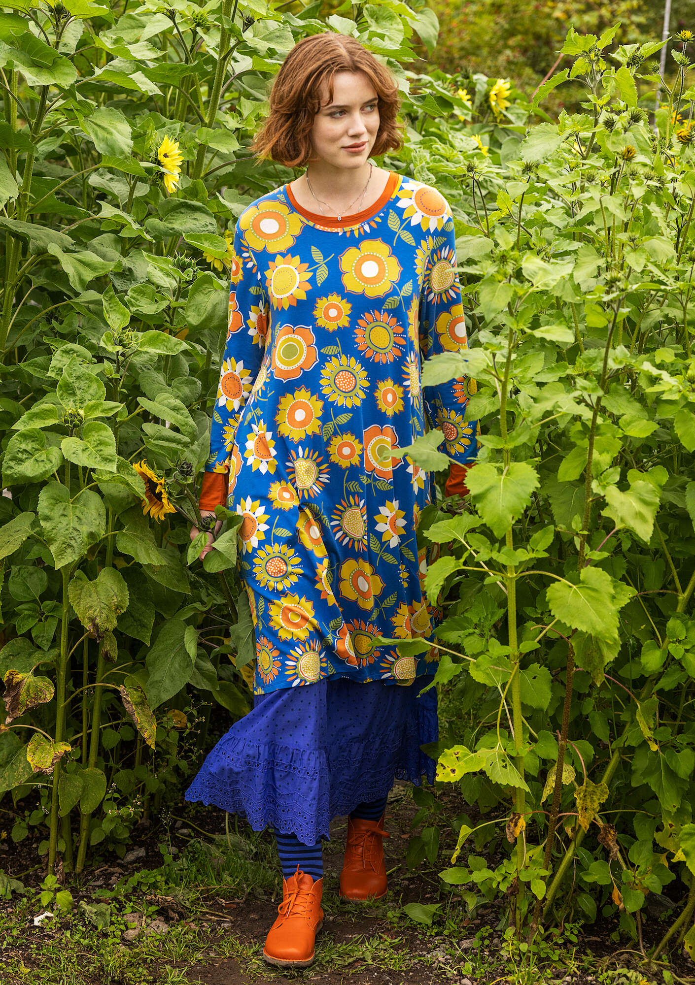 "Sunflower" lyocell/elÖstane jersey dress