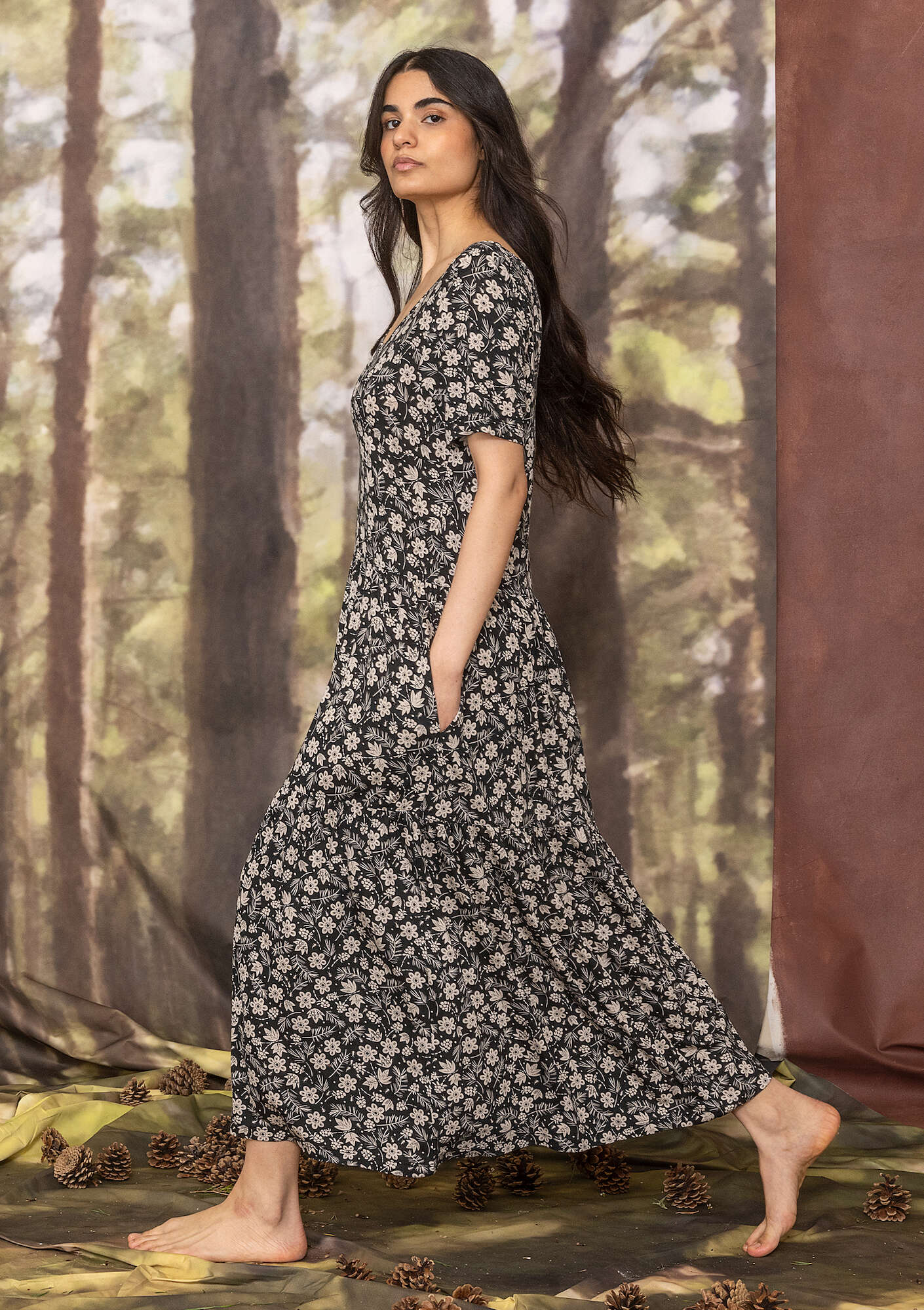 "Myren" modal jersey dress