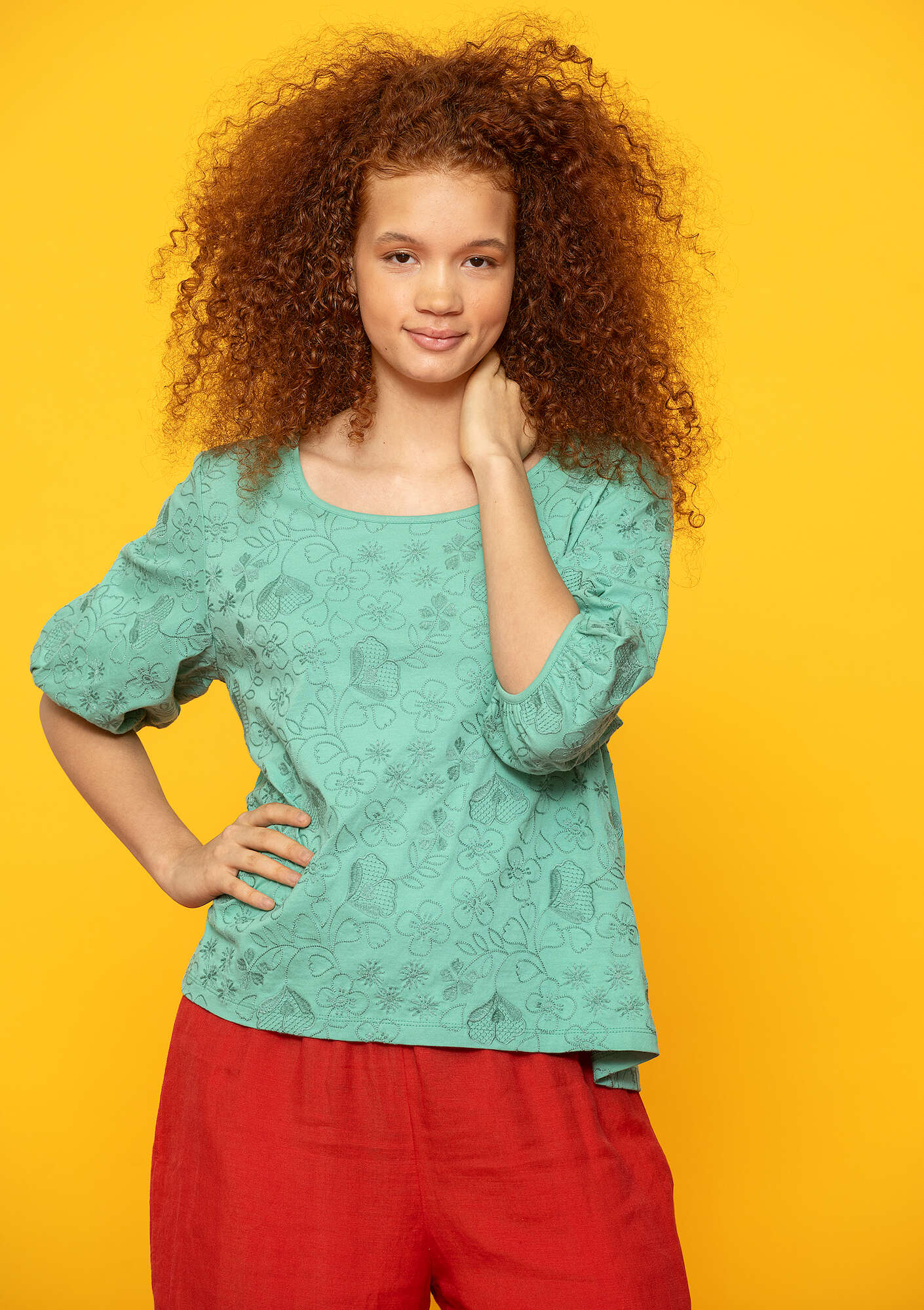 "Eva" organic cotton top