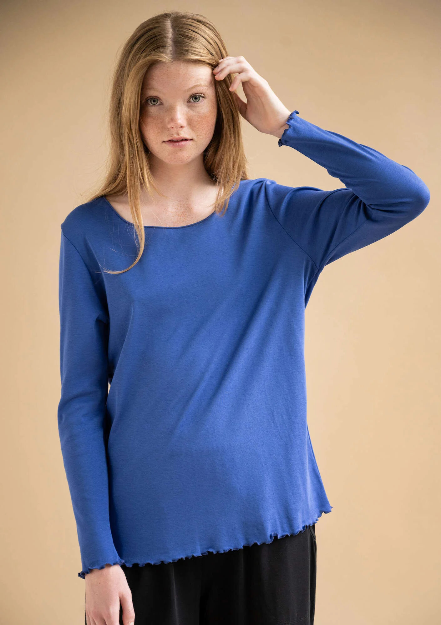 Organic cotton jersey top