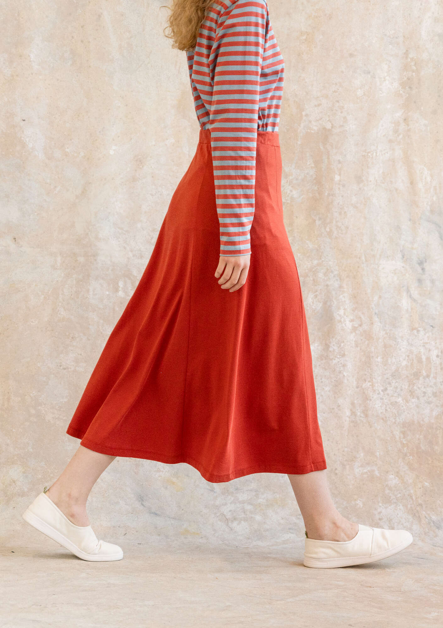 "Billie" organic cotton/modal jersey skirt