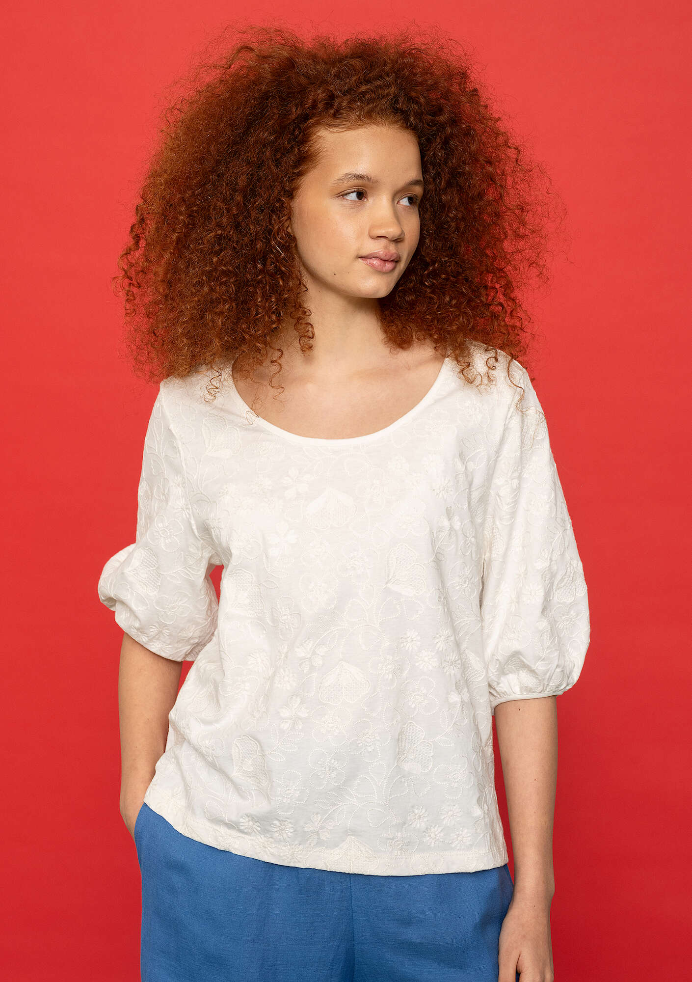"Eva" organic cotton top