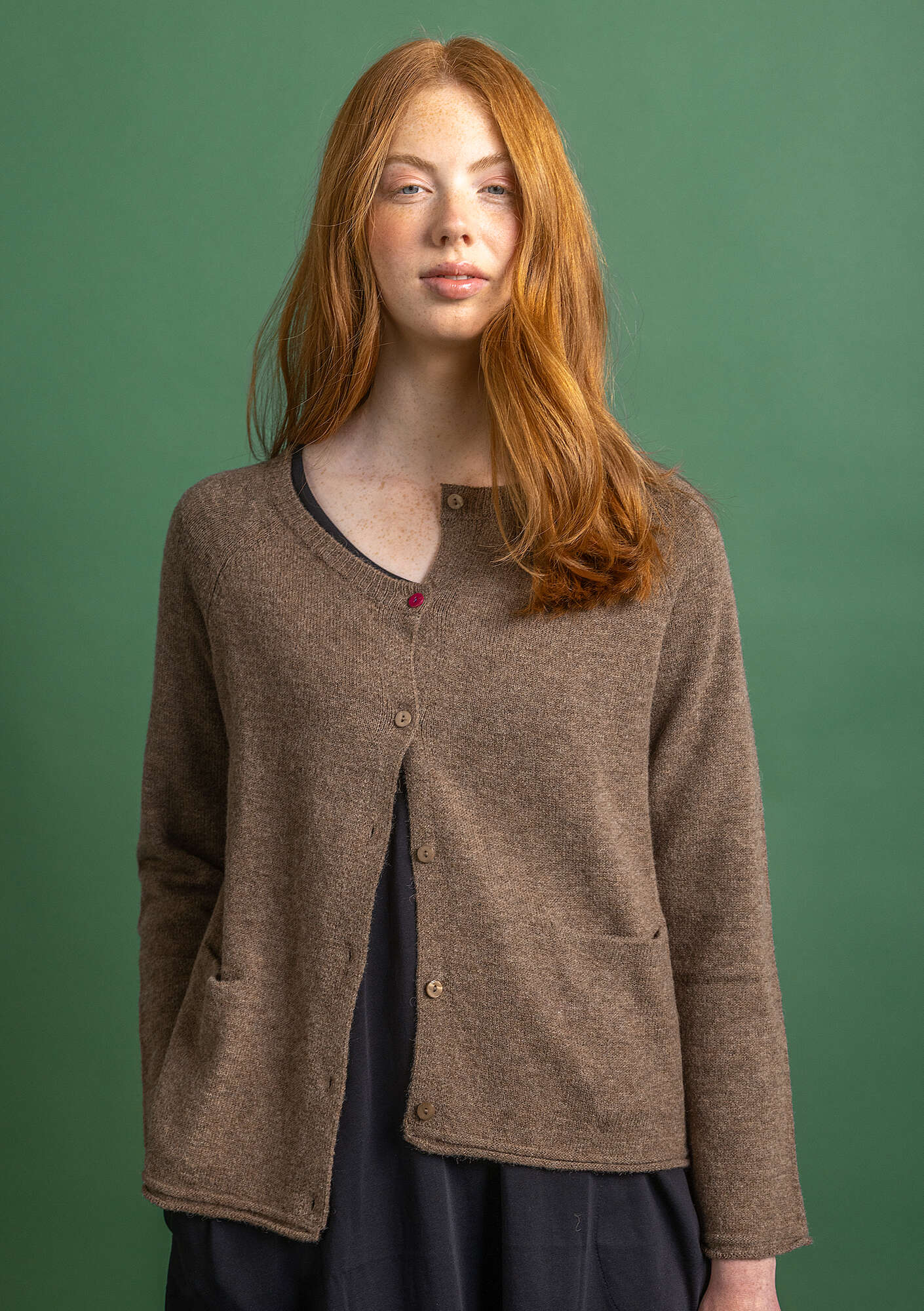 Wool cardigan