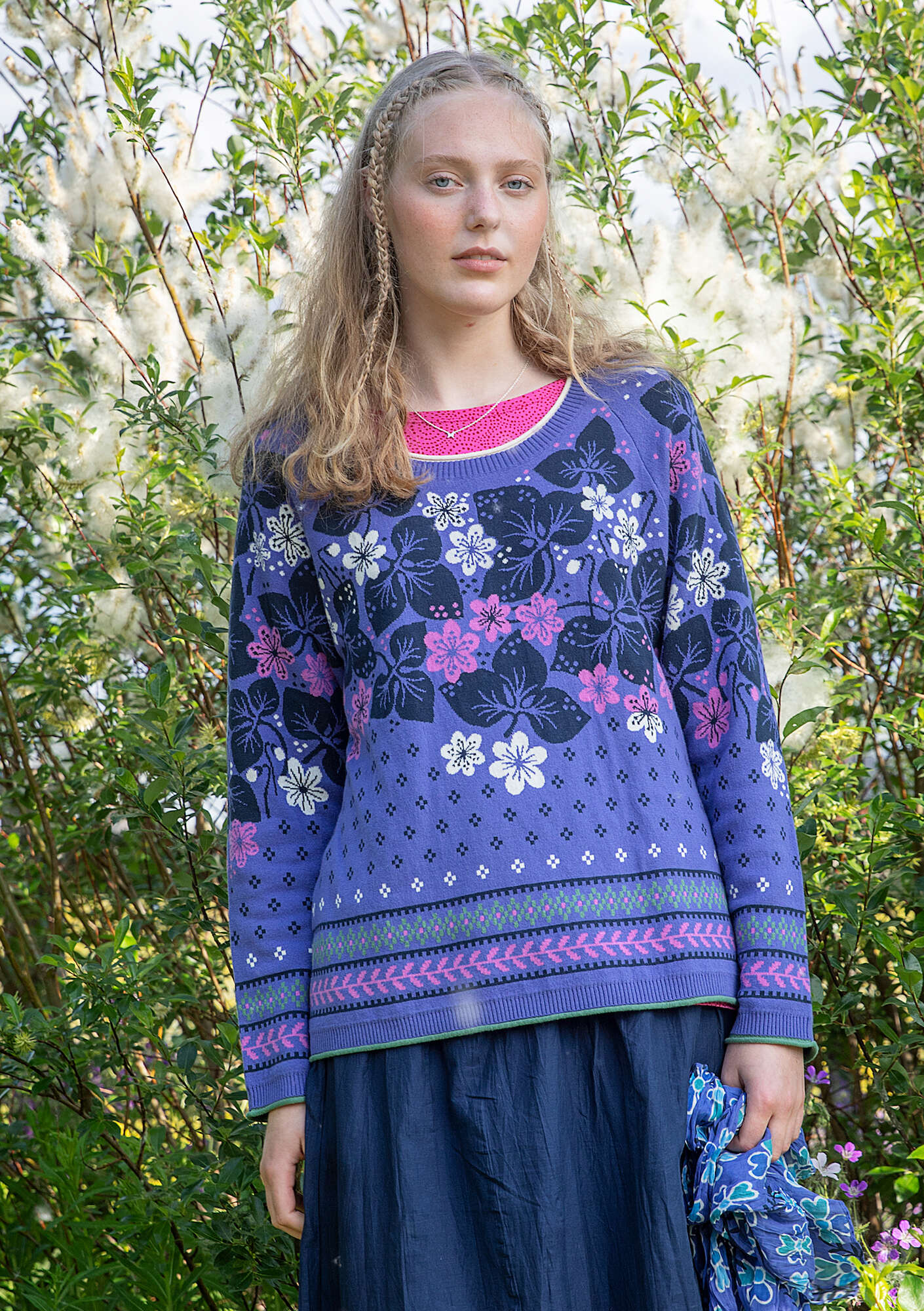 "Bl?sippa" organic/recycled cotton sweater