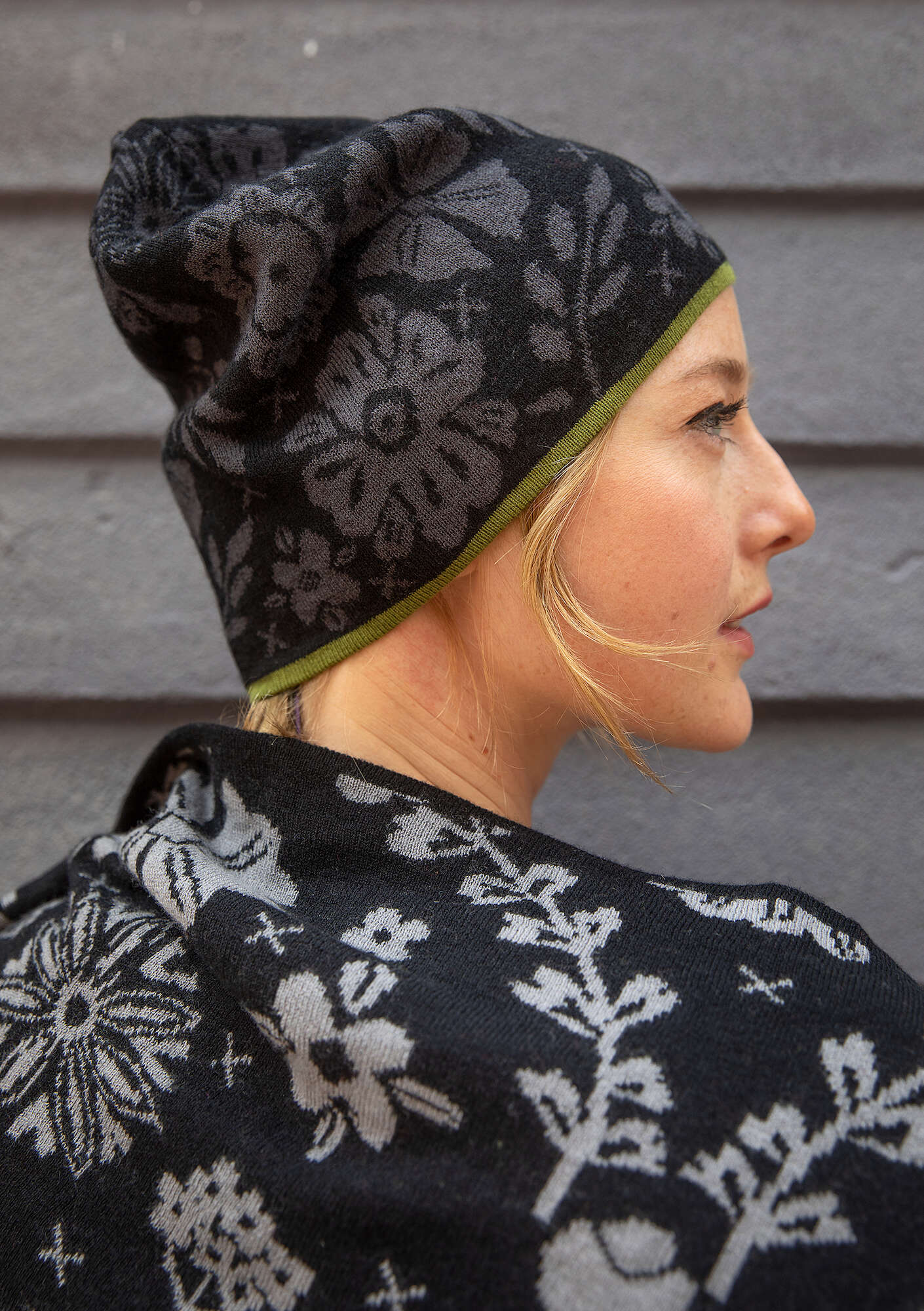 "Jurta" wool/lyocell beanie