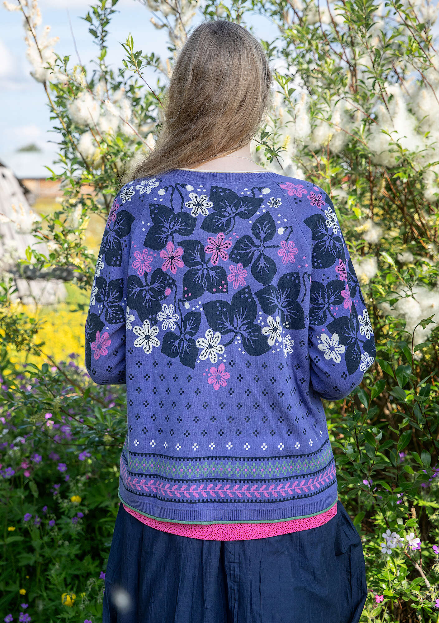 "Bl?sippa" organic/recycled cotton sweater