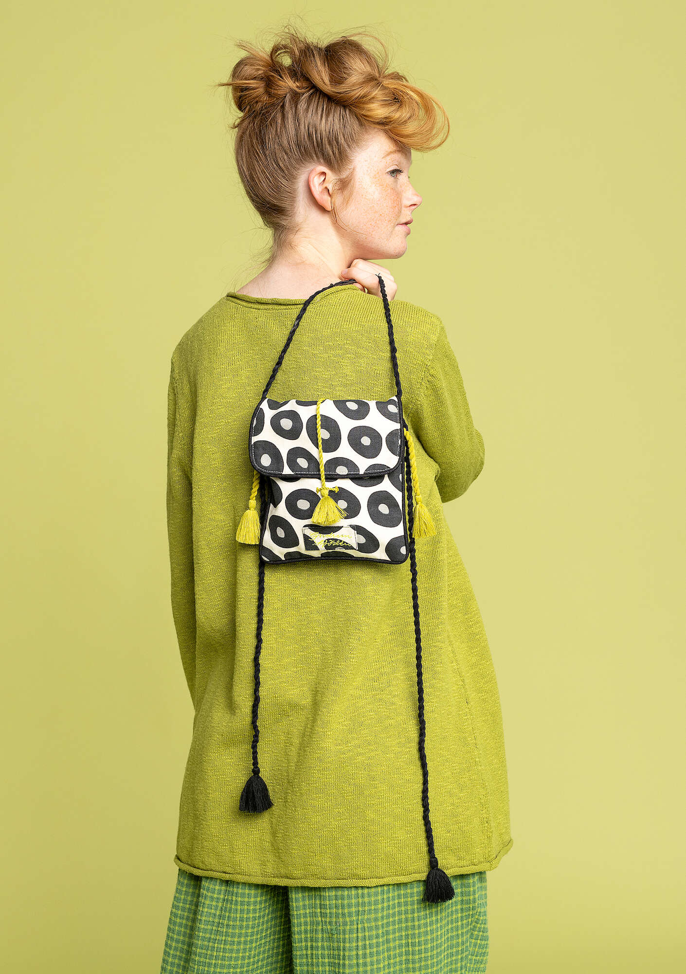 "Billie" organic cotton shoulder bag