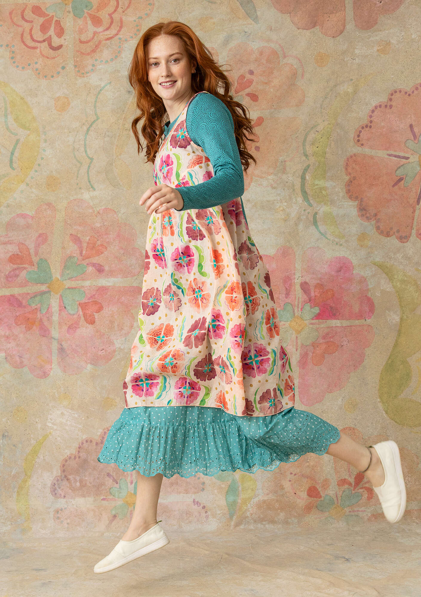 "Öst" woven organic cotton dress