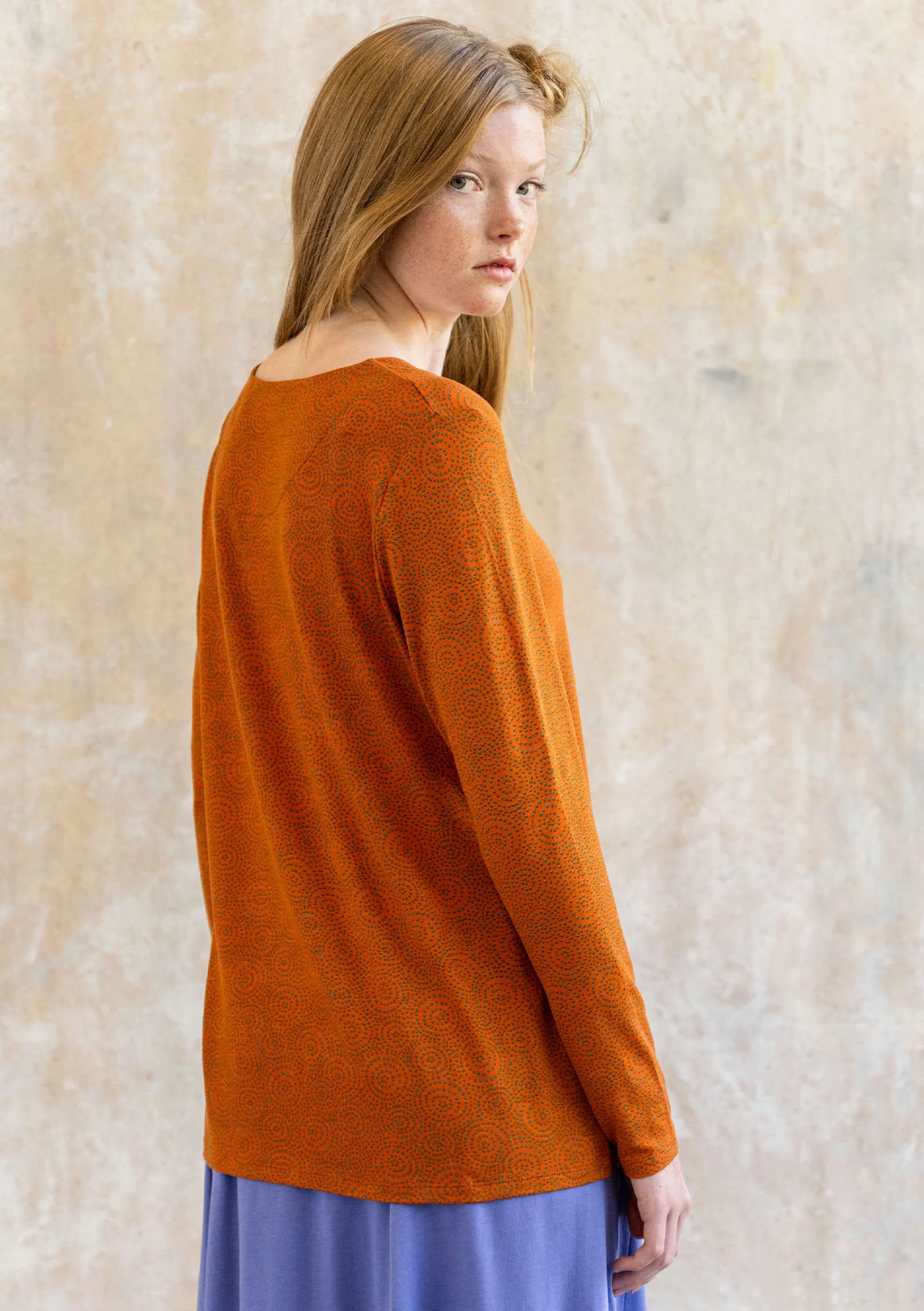 "Ada" lyocell/elÖstane jersey top