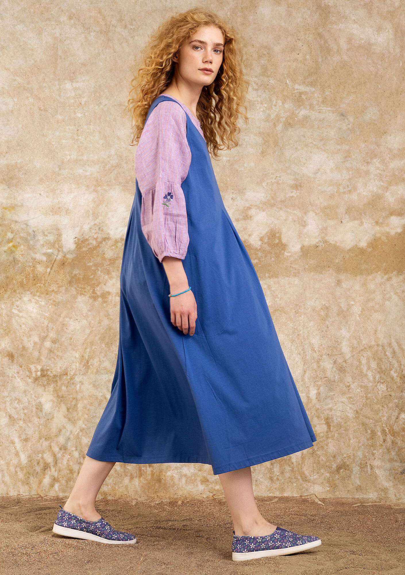 Organic cotton jersey dress