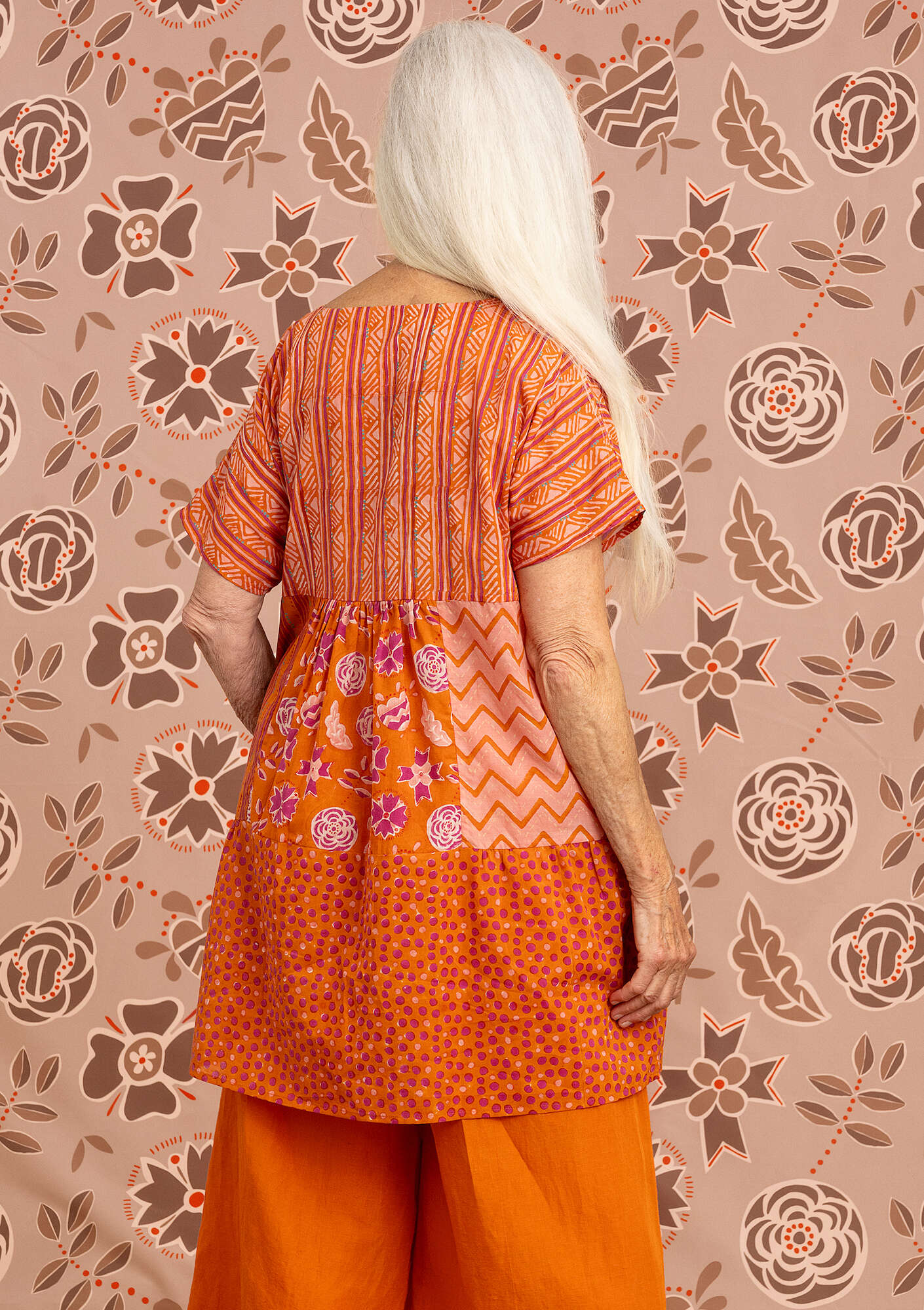 "Amber" organic cotton blouse