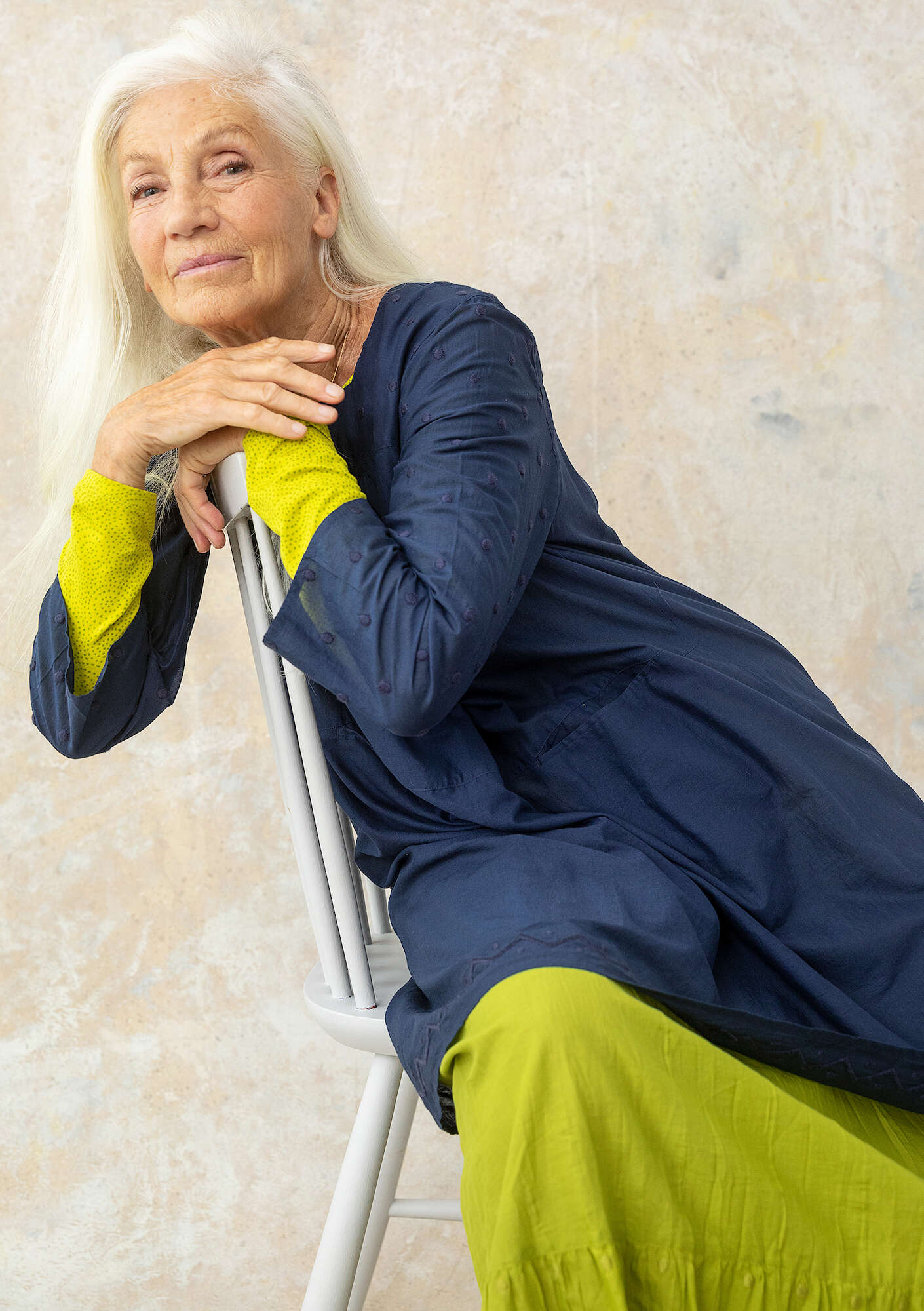 Woven organic cotton dress
