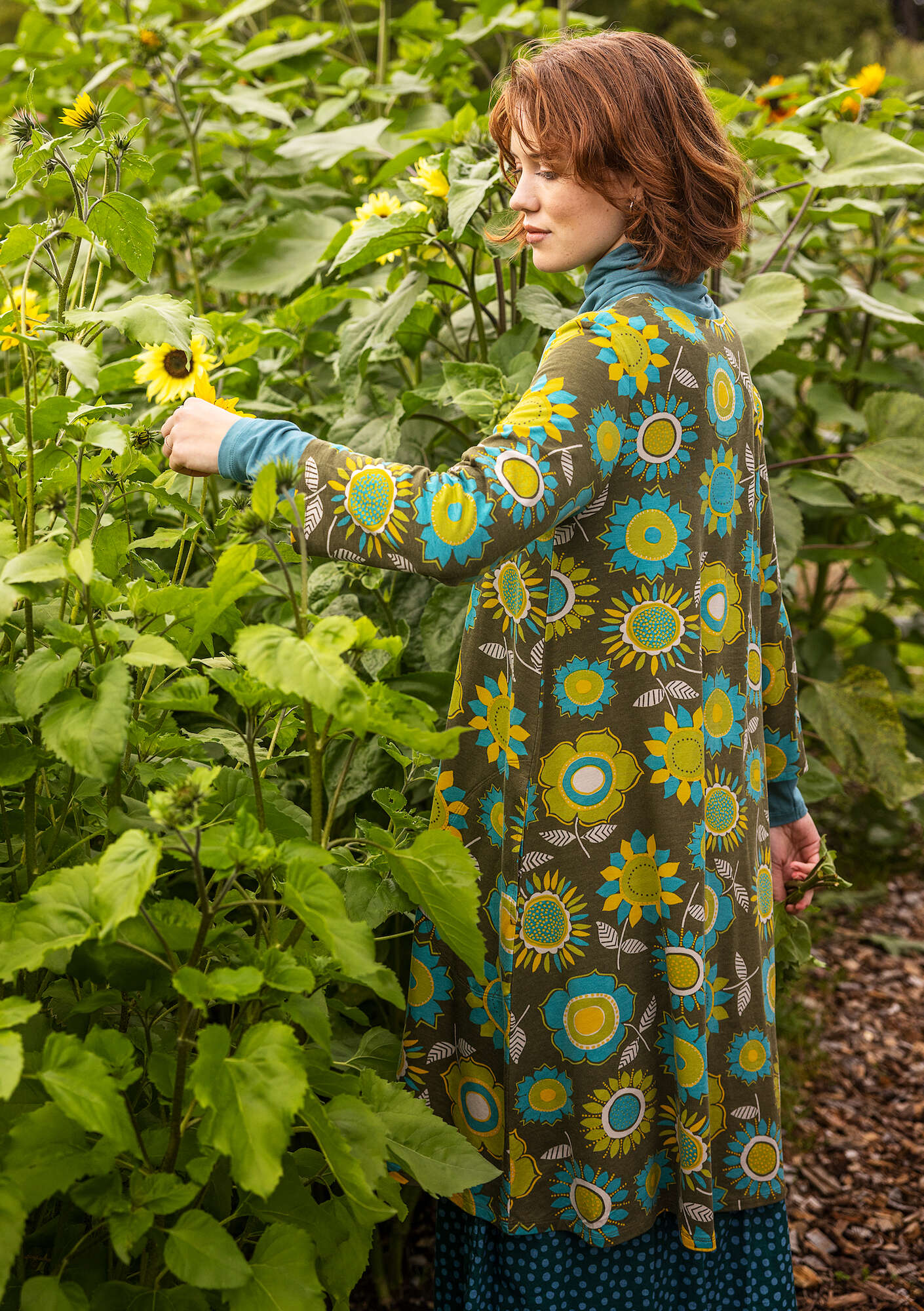 "Sunflower" lyocell/elÖstane jersey dress
