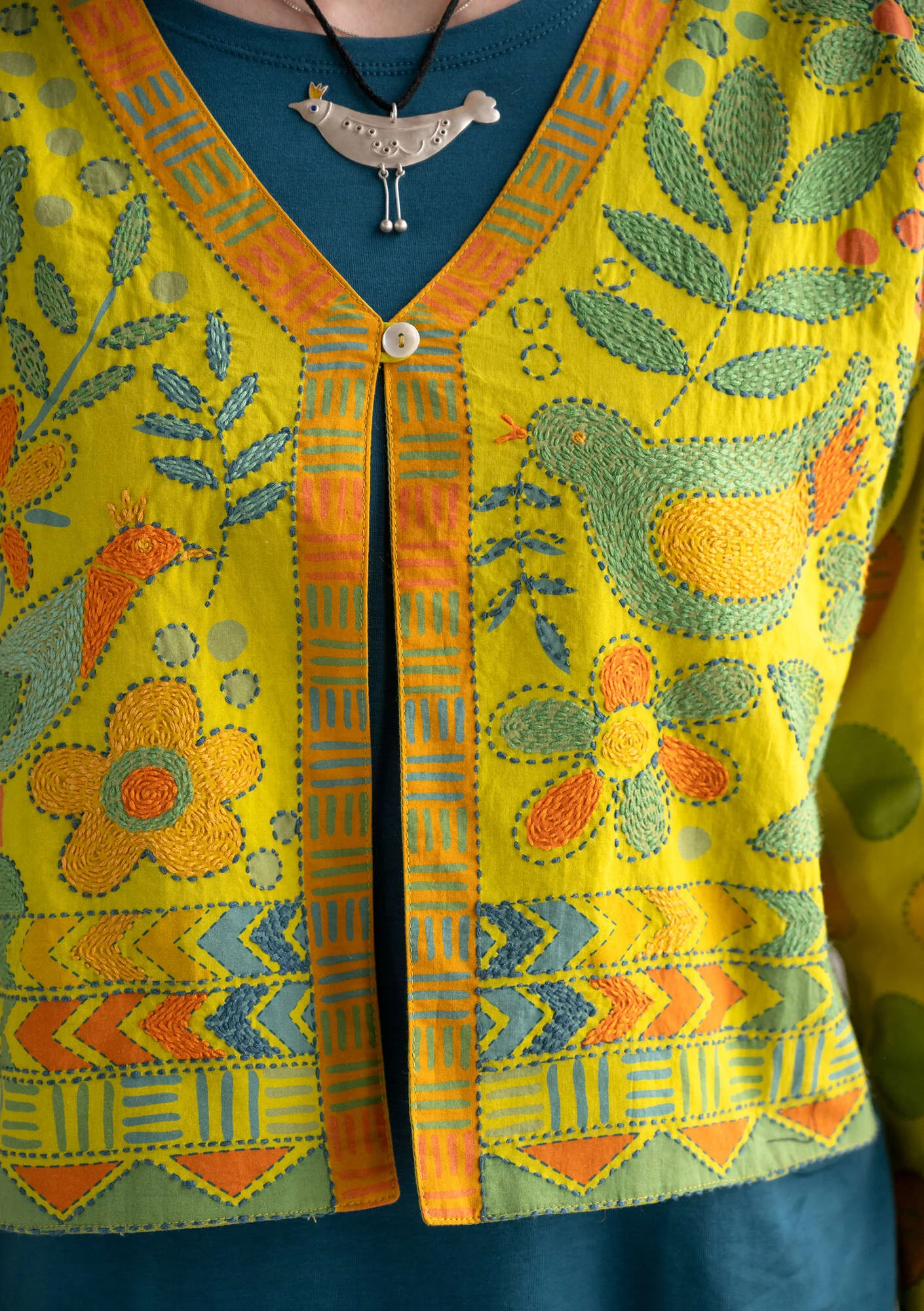"Calcutta" organic cotton jacket