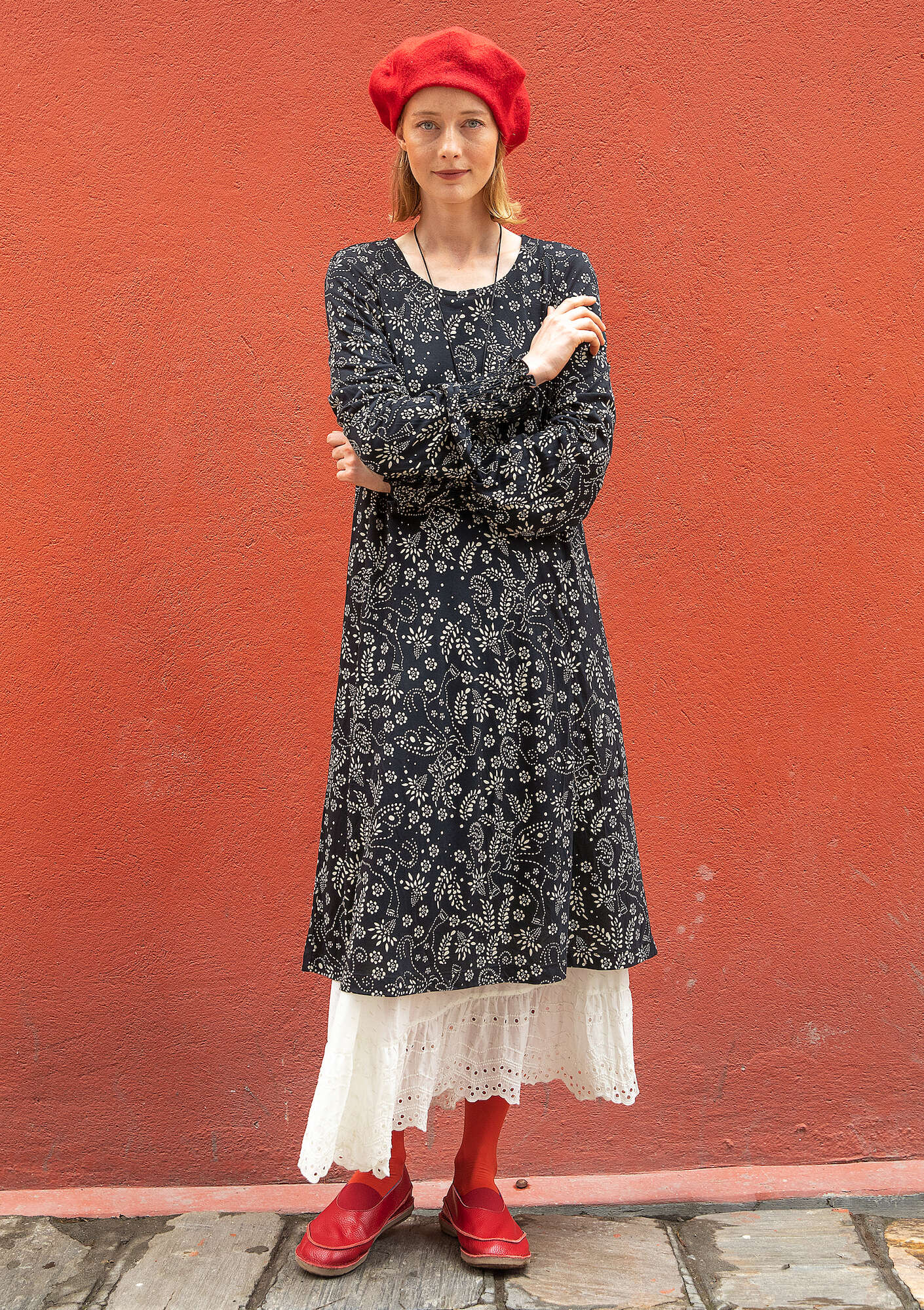 "Pegasus" modal jersey dress
