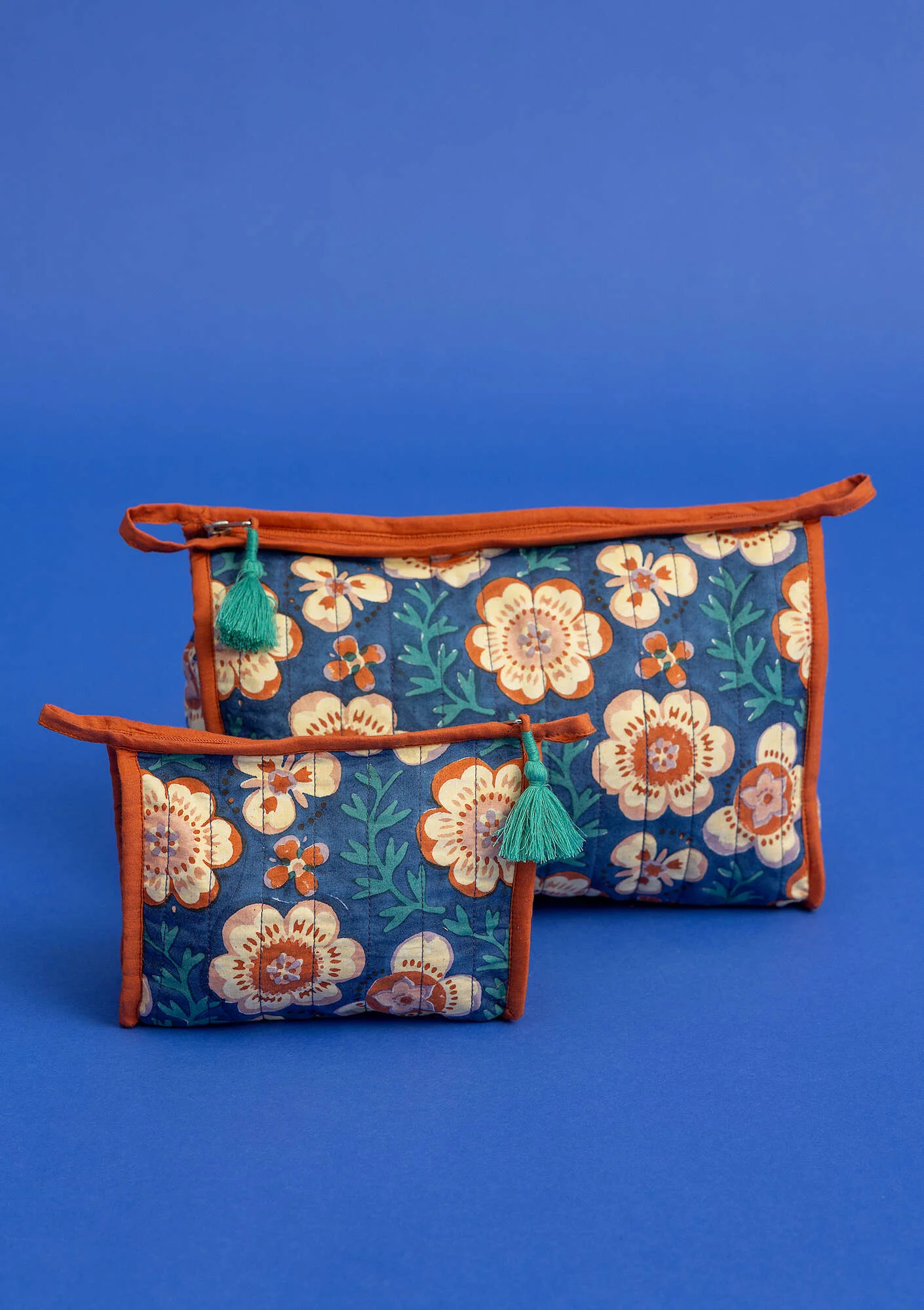 "Petals" organic cotton make-up bag