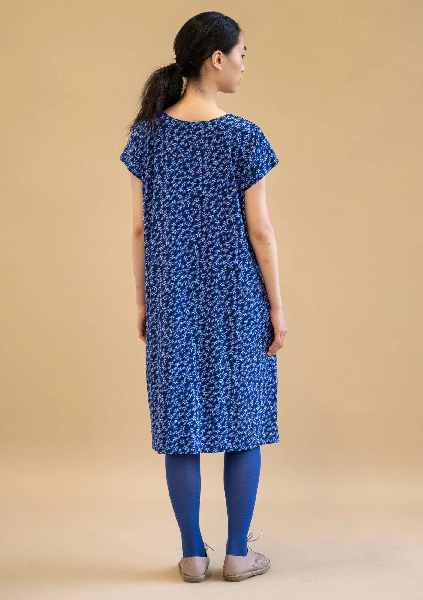 "Jane" organic cotton/elÖstane jersey dress