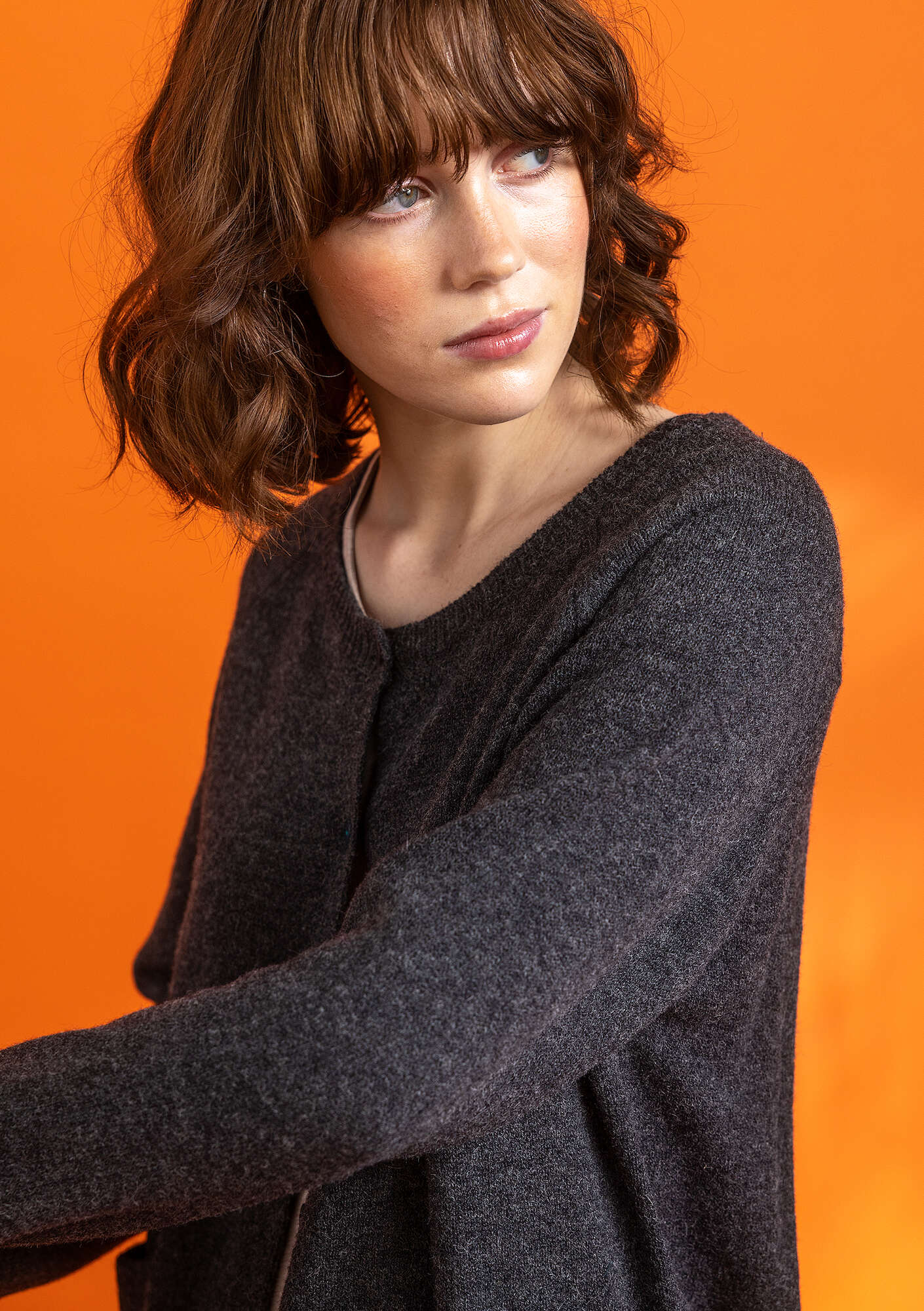 Wool cardigan