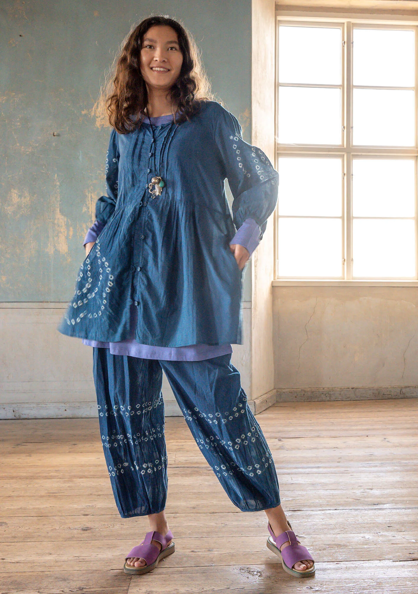 "Buij" organic cotton tunic