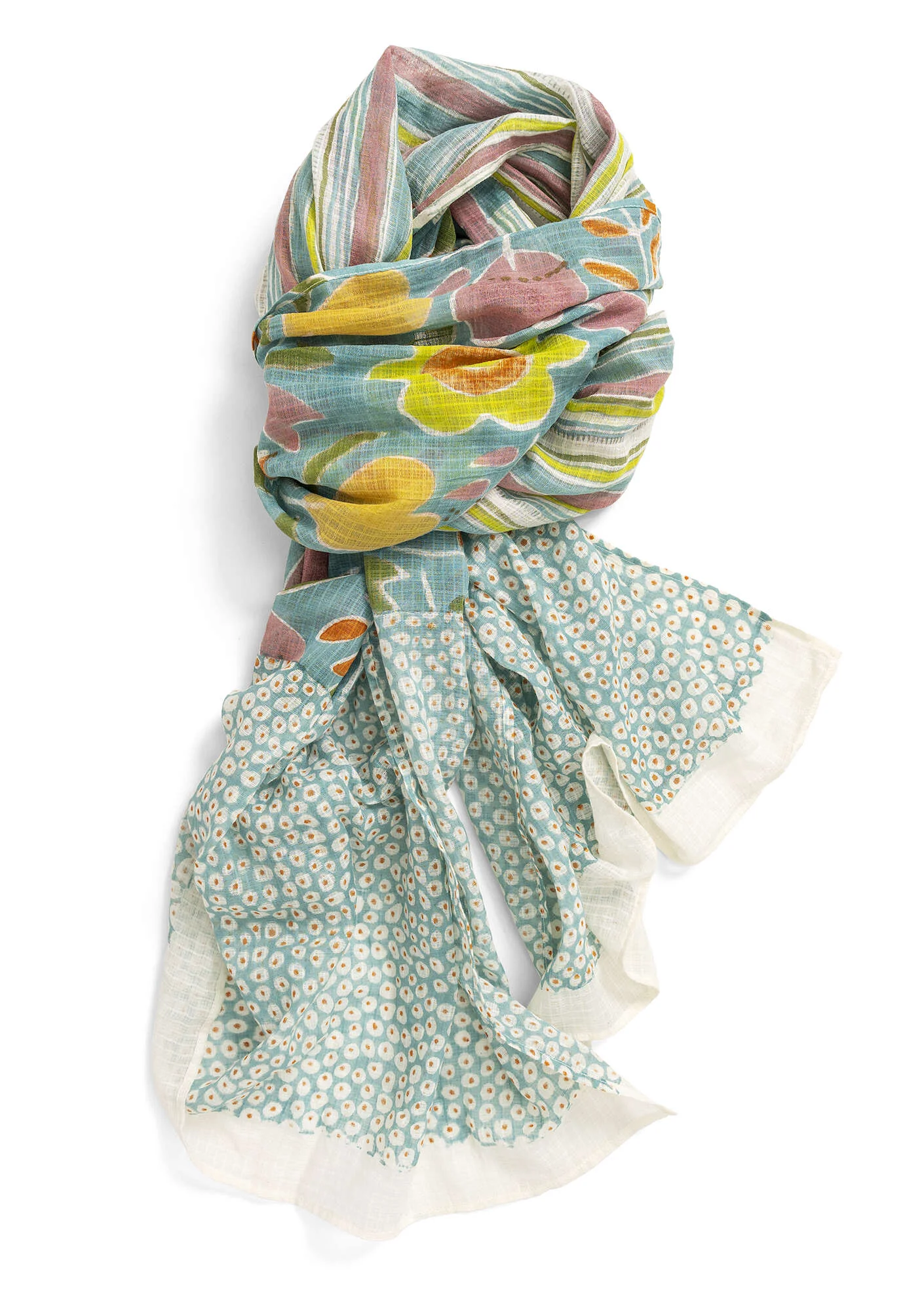 "Cikoria" cotton scarf