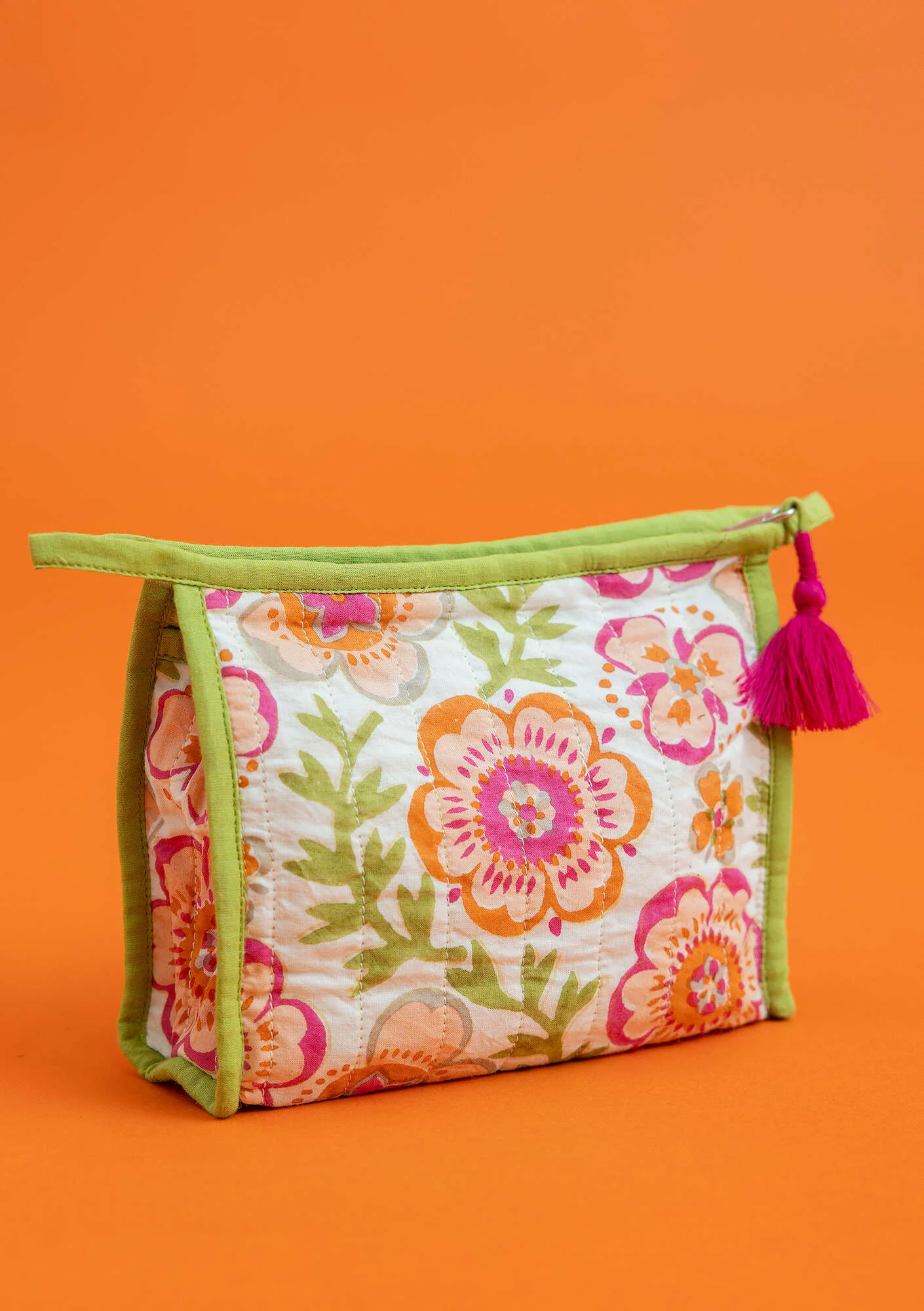 "Petals" organic cotton make-up bag