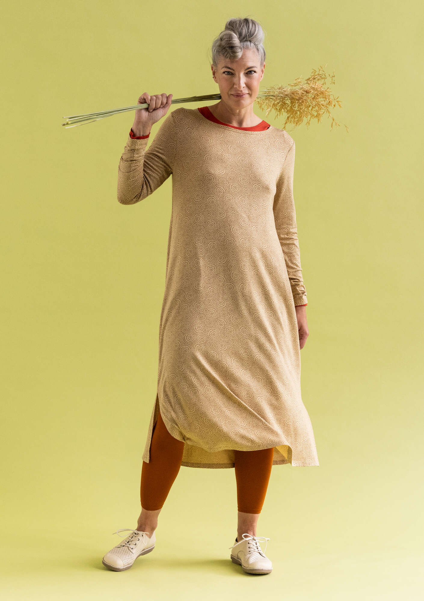"Ada" lyocell/elÖstane jersey dress