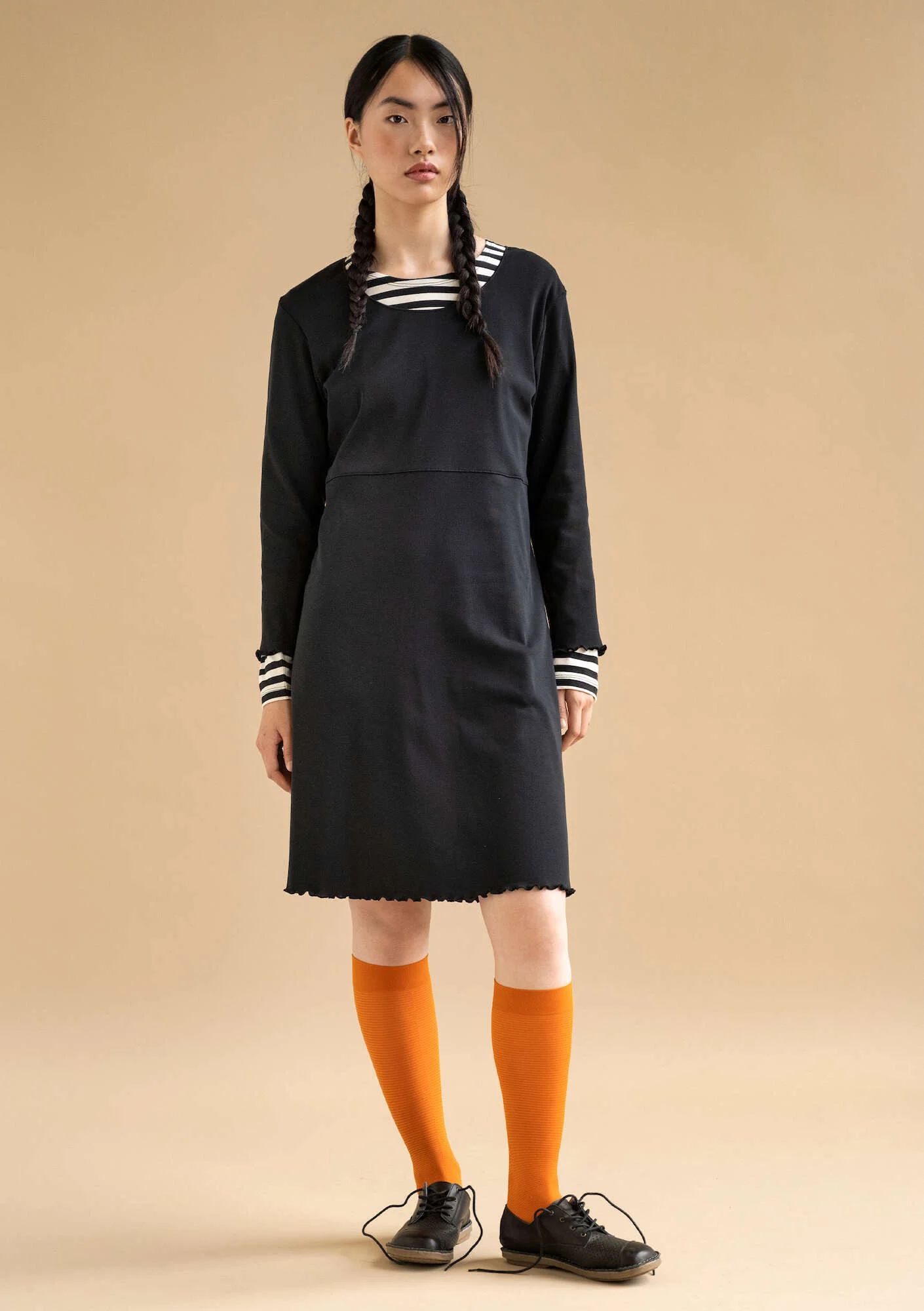 Organic cotton jersey dress
