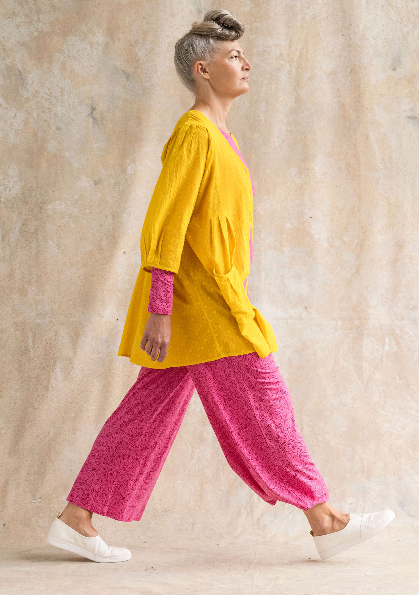 "Ada" lyocell/elÖstane jersey trousers