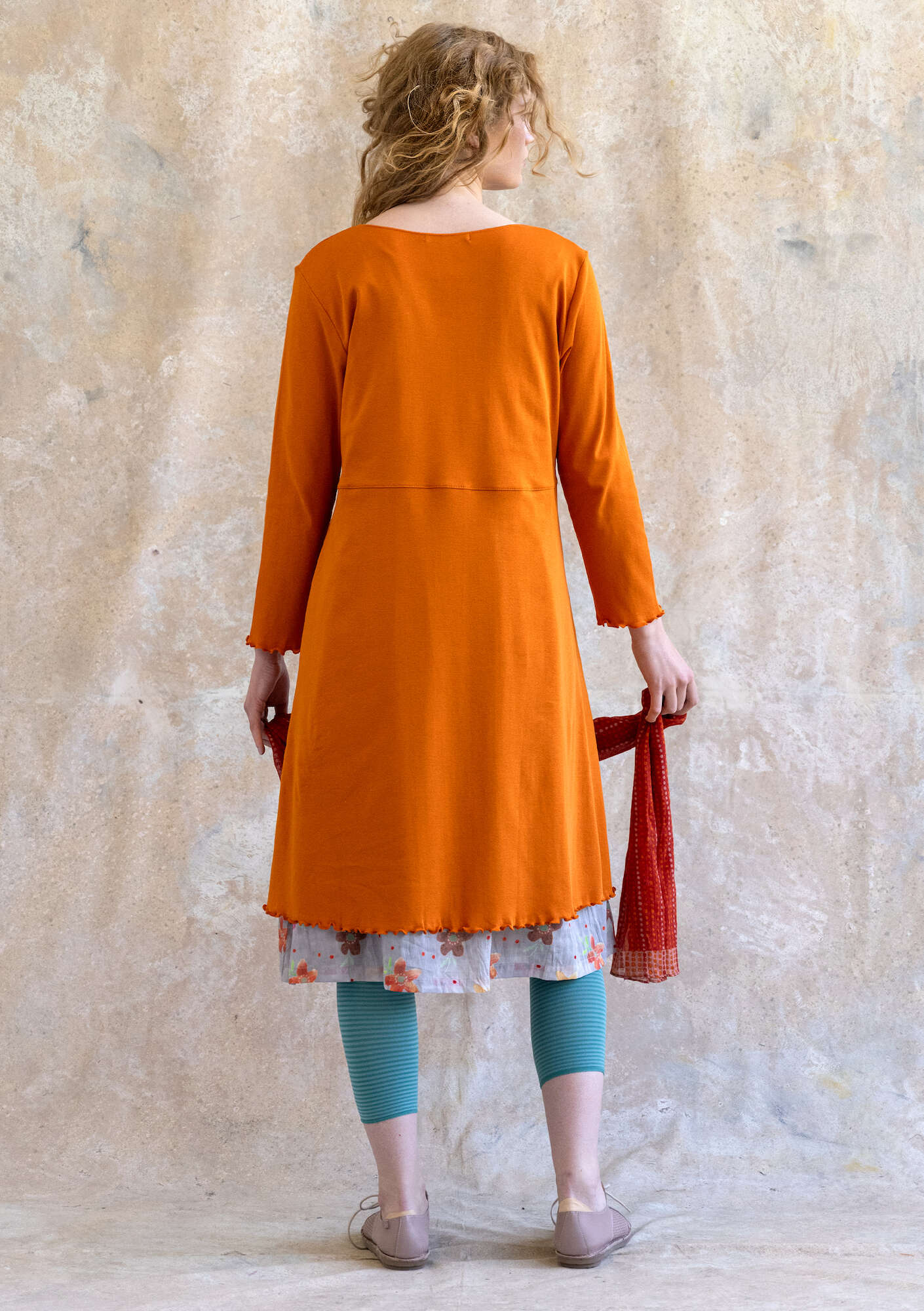 Organic cotton jersey dress