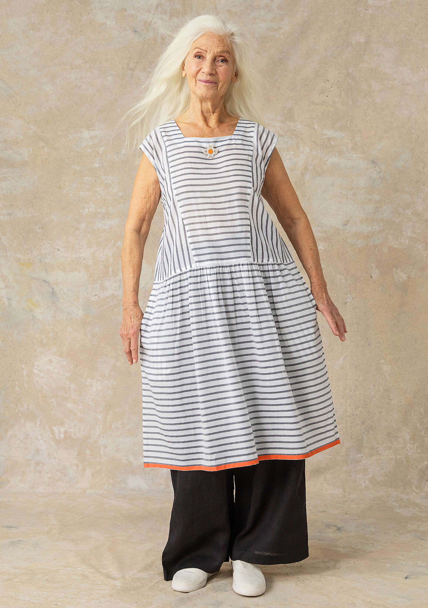 "Nord" woven organic cotton dress