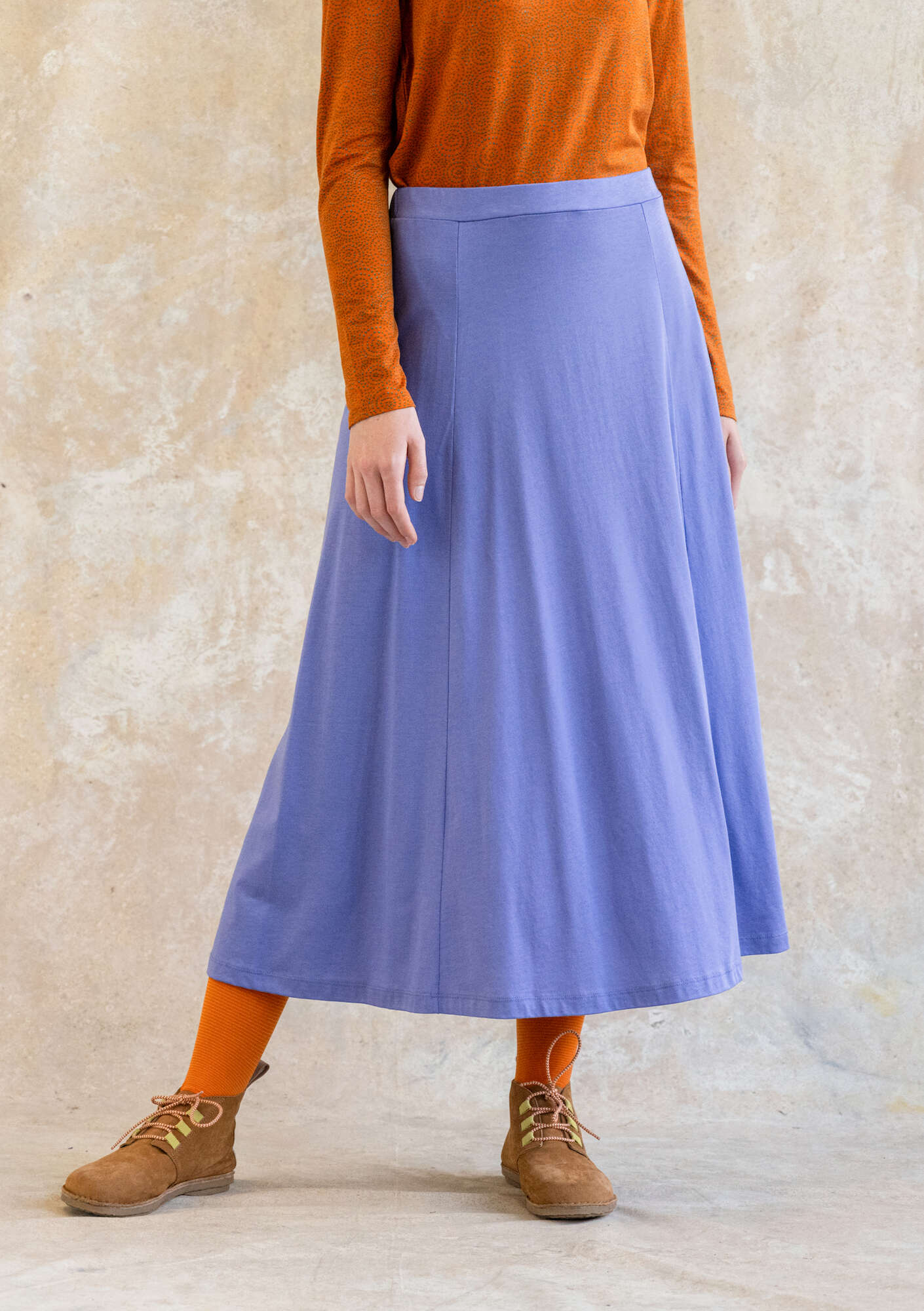 "Billie" organic cotton/modal jersey skirt