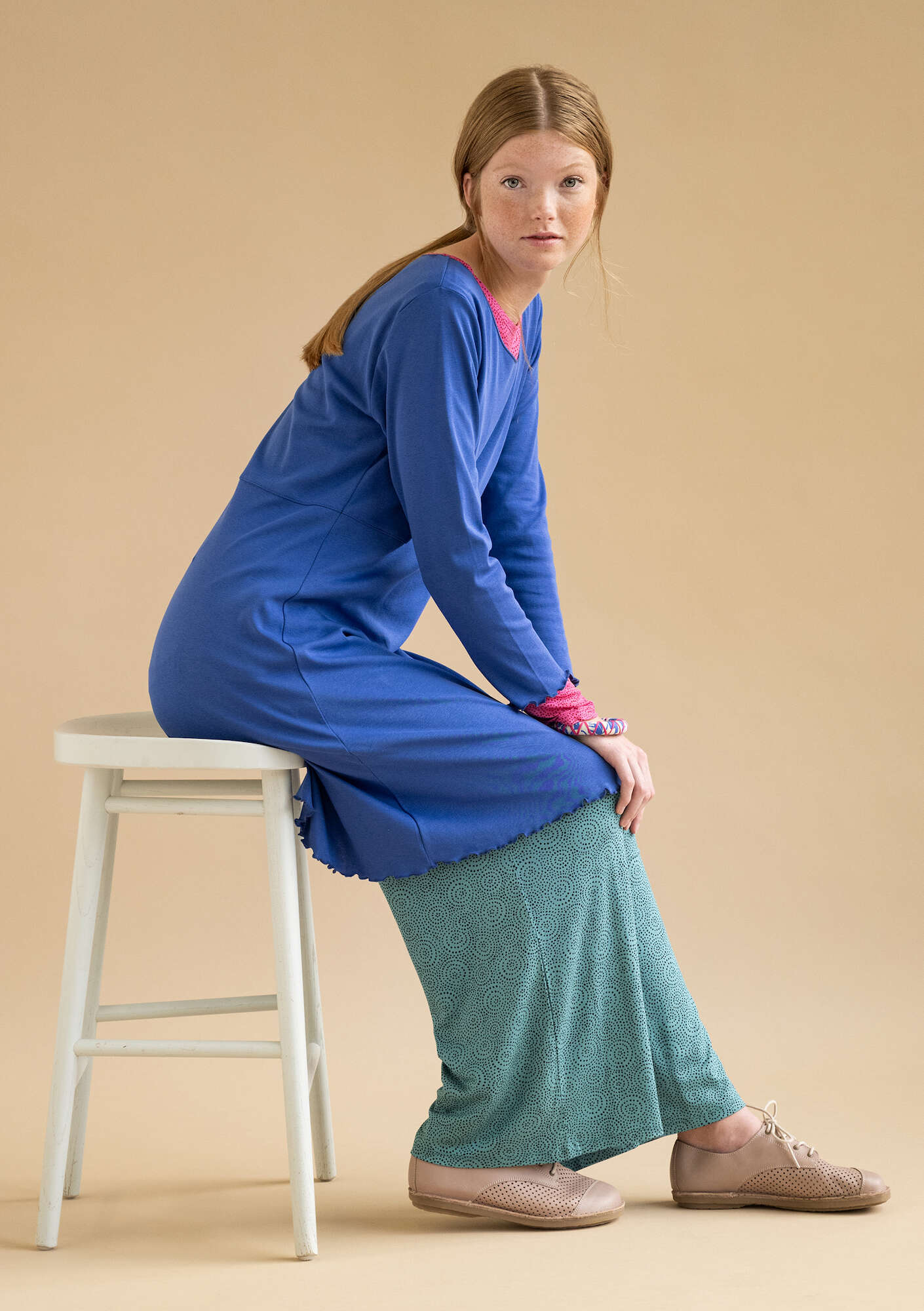 Organic cotton jersey dress