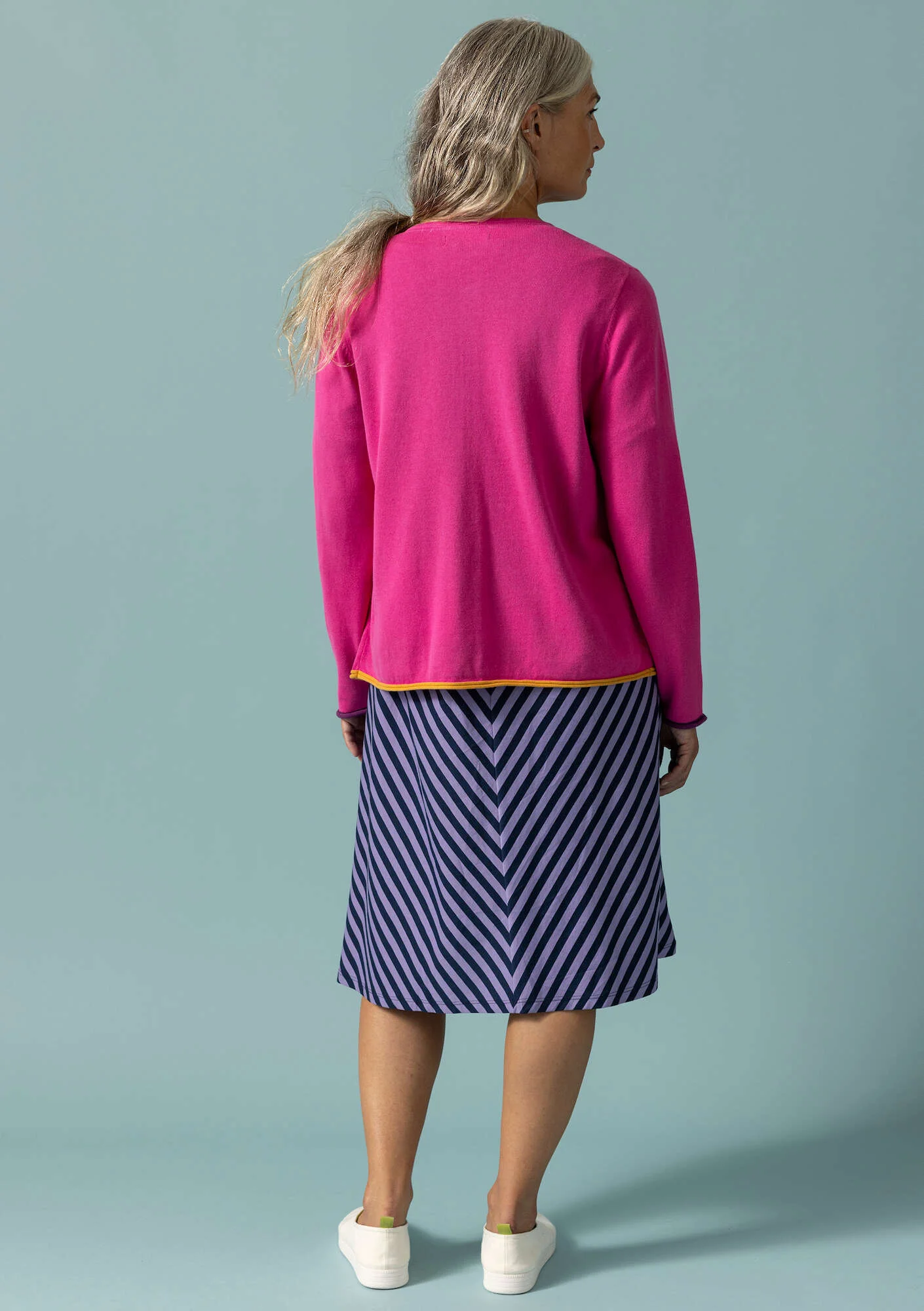 Organic/recycled cotton cardigan