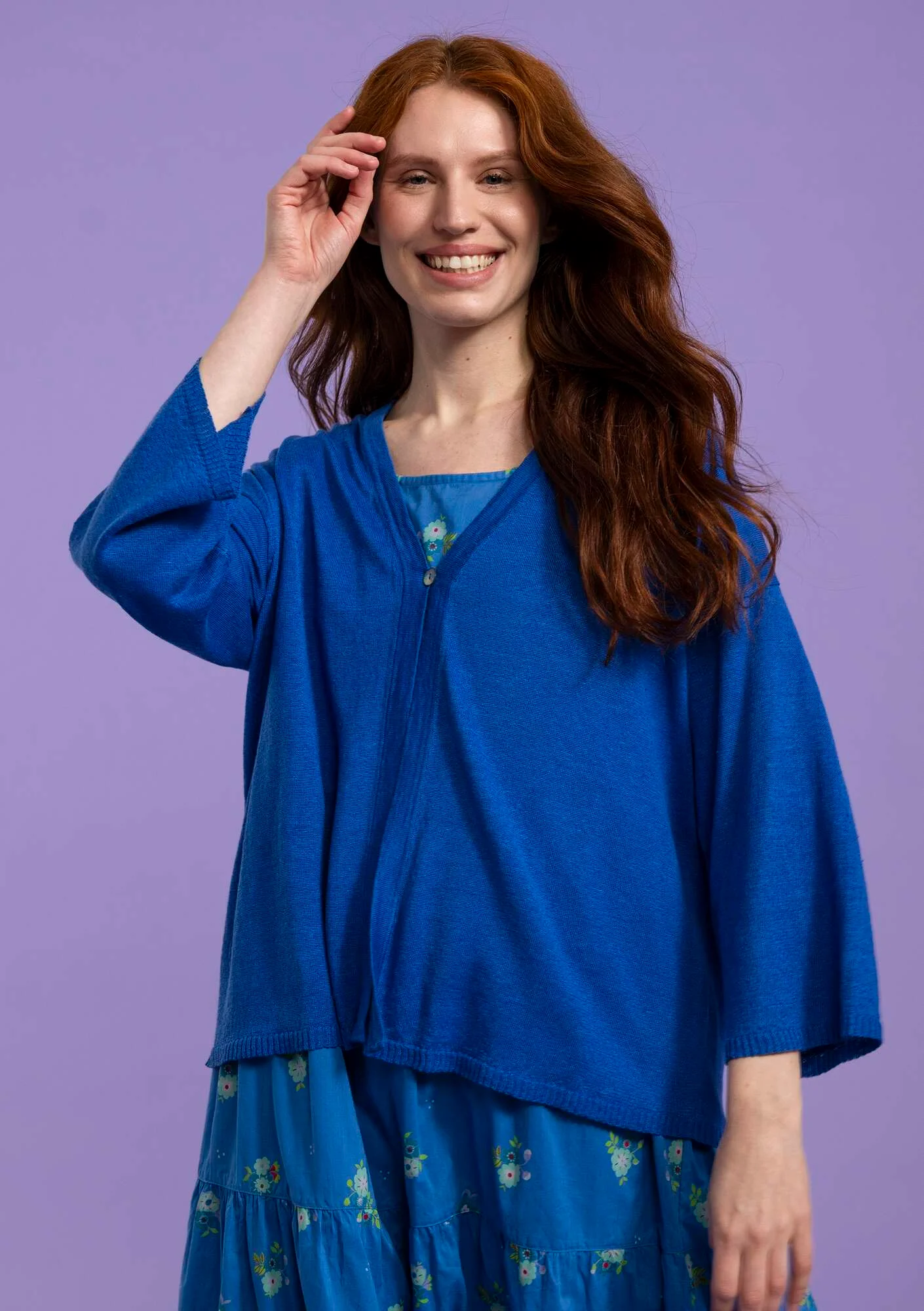 Linen cardigan